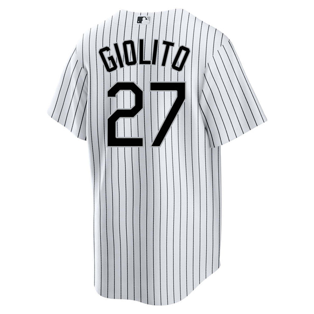 Mens Chicago White Sox Lucas Giolito Cool Base Replica Jersey White