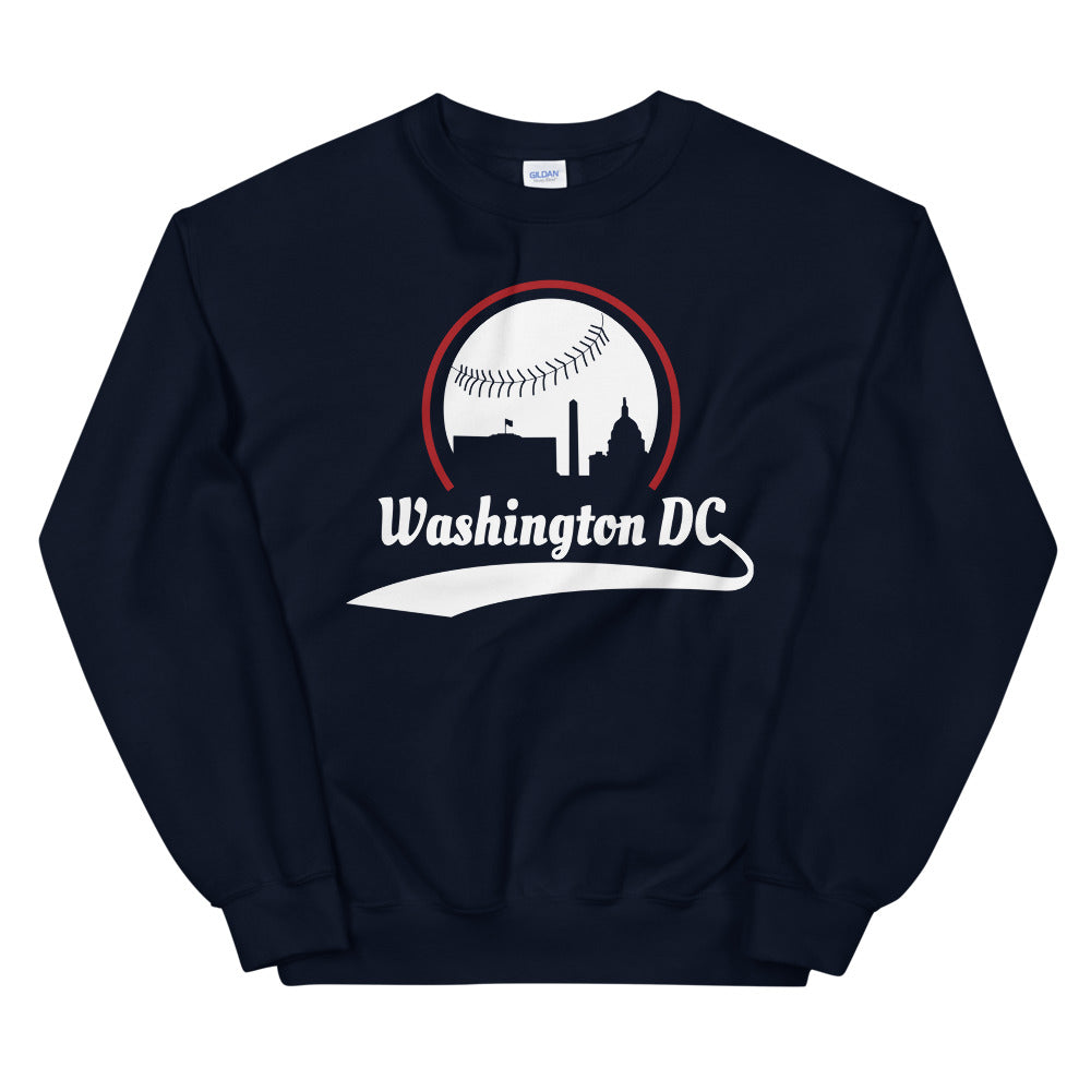 Unisex Washington Nationals Baseball Crewneck Sweatshirt