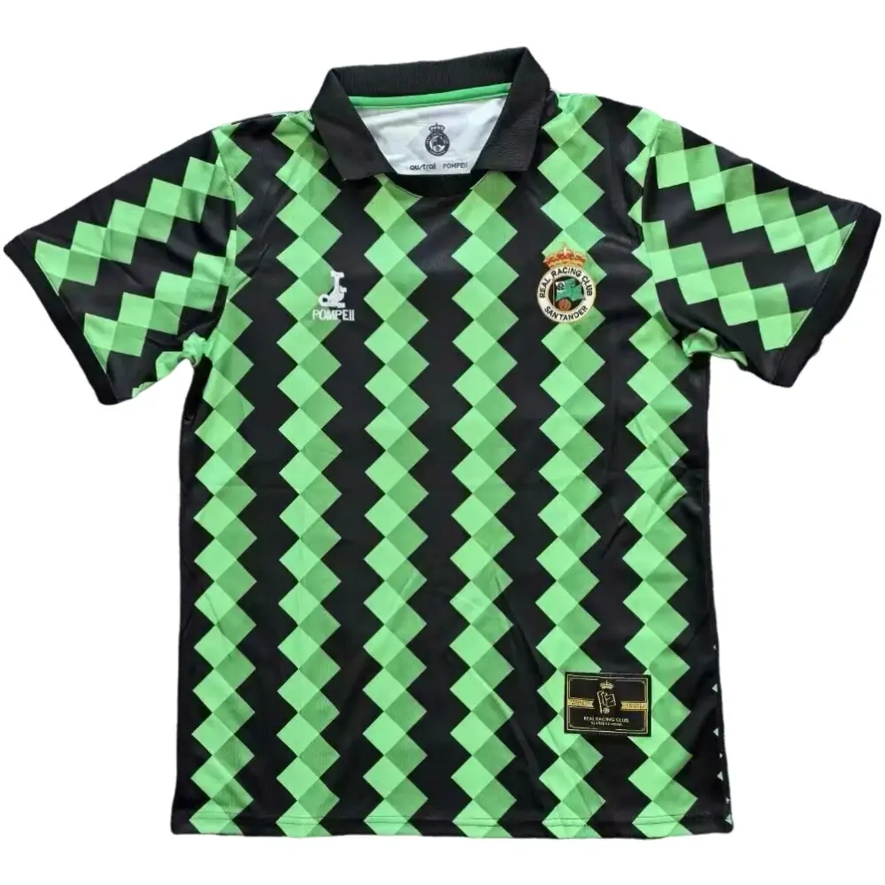 2025-26-Santander Bank 112th Anniversary Black and Green - Jersey - Fan Edition