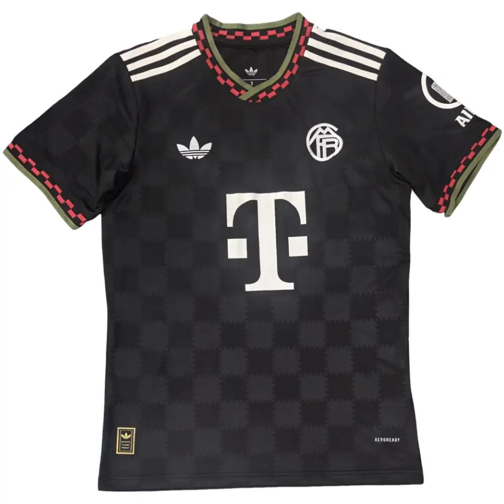 25-26 Bayern Munich Second Away Black Jersey - Fan Edition
