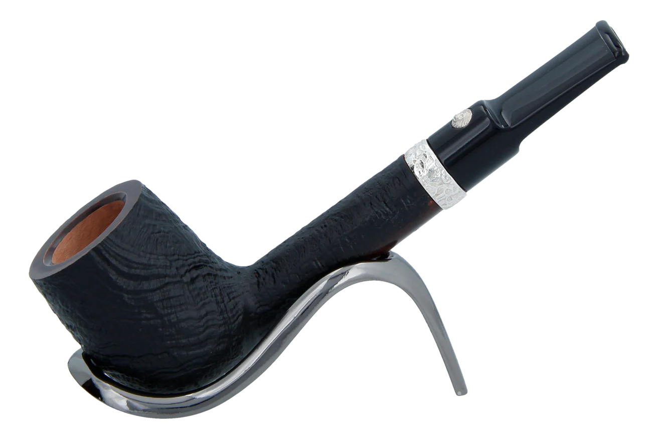Barling Trafalgar Fossil Briar Pipe - Shape 1814