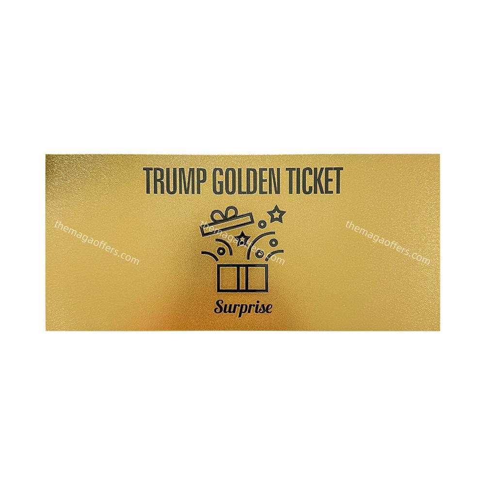 Trump Gold Scratch Tickets