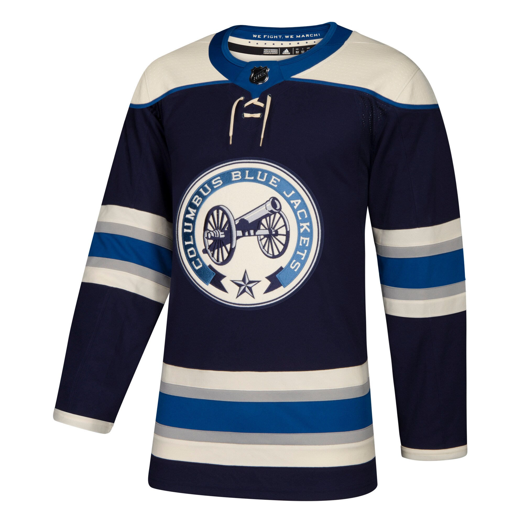 Columbus Blue Jackets   Alternate Blank Jersey – Navy
