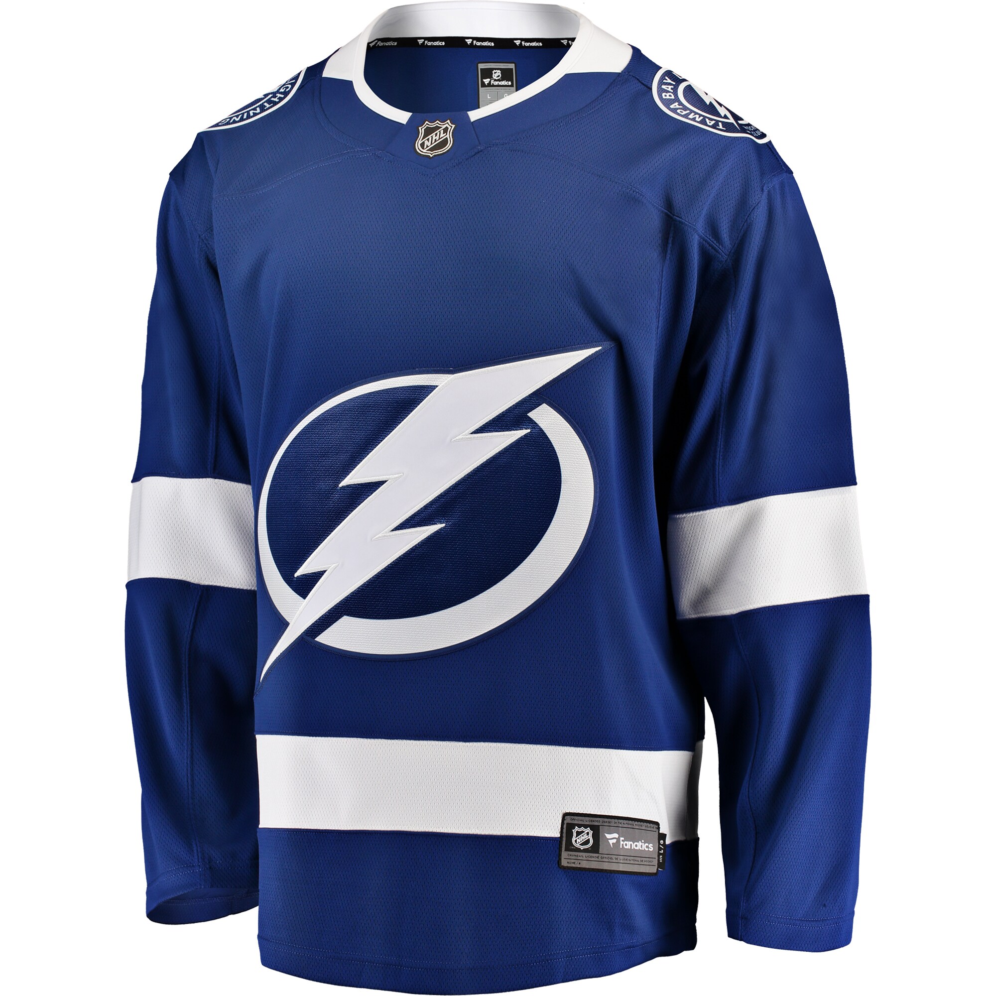 Tampa Bay Lightning Fanatics Breakaway Home Jersey – Blue