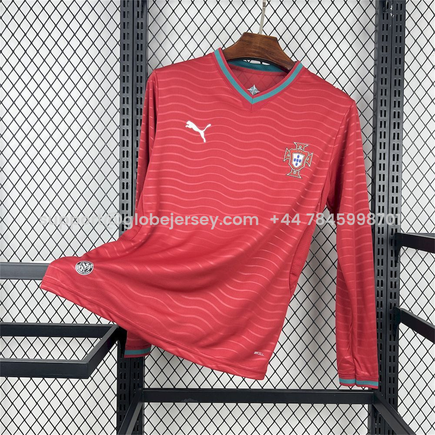 Portugal 2026 Home Long Sleeves Jersey - Fans Version