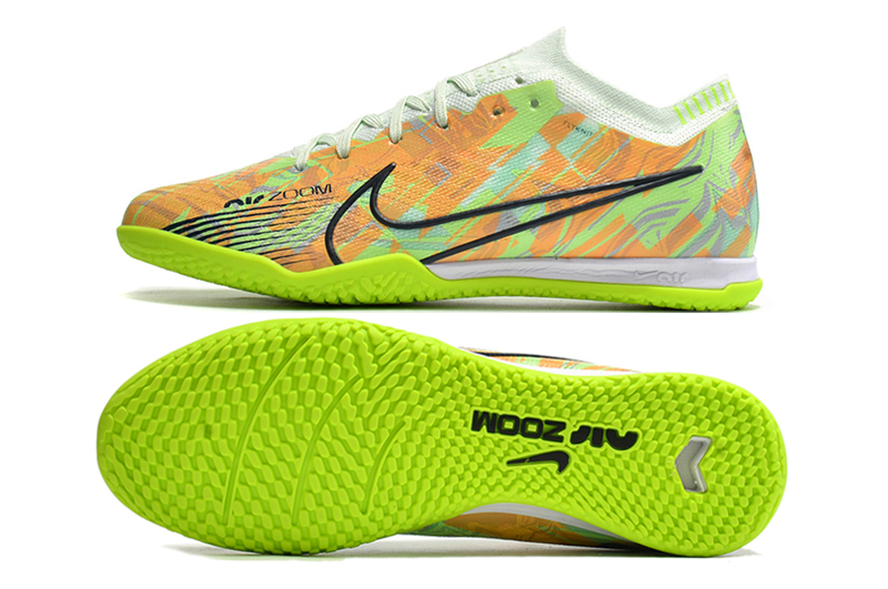 Assassin 15th generation low-top fully knitted waterproof MD air cushion grass spike football shoes