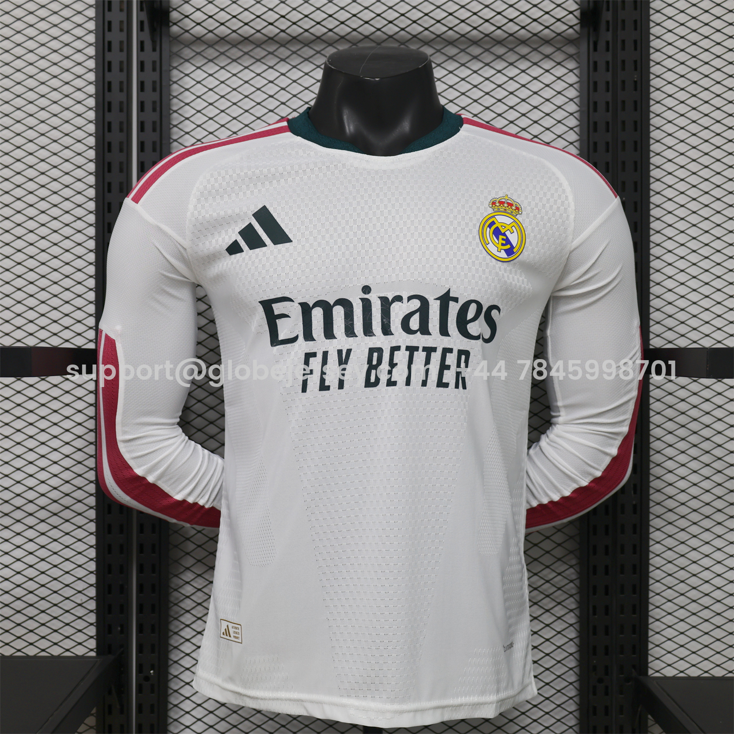 Real Madrid 26-27 Home Long Sleeves Jersey - Player Version
