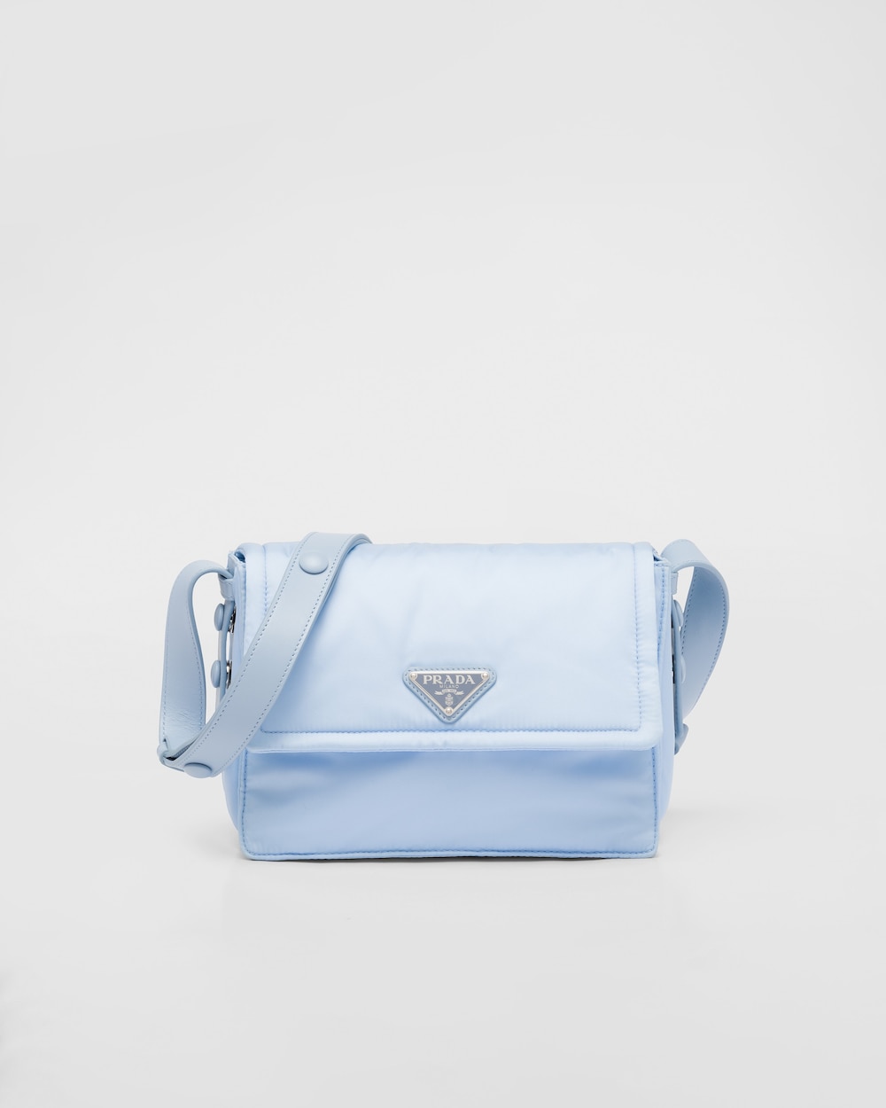 Small Padded Re-Nylon Shoulder Bag