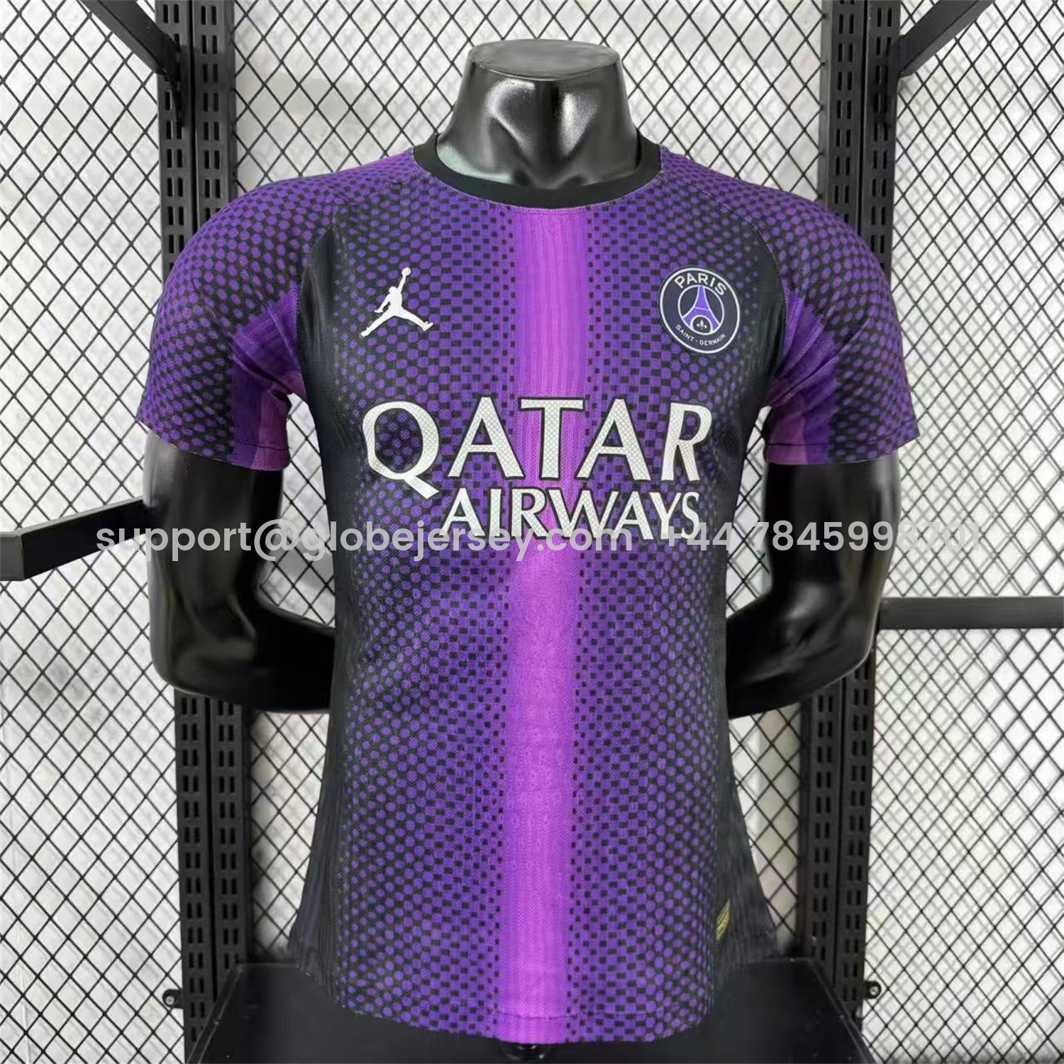Paris Saint-Germain PSG X JD 25-26 Purple Special Edition Jersey - Player Version