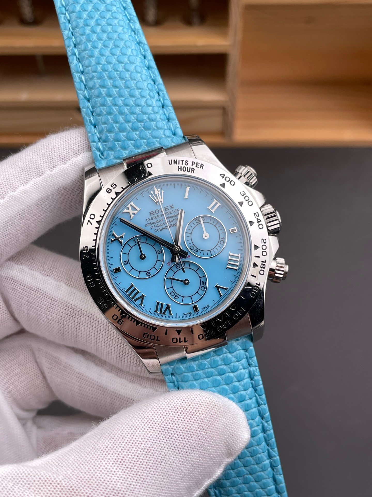 Rolex Daytona Four Beauties Blue MOP