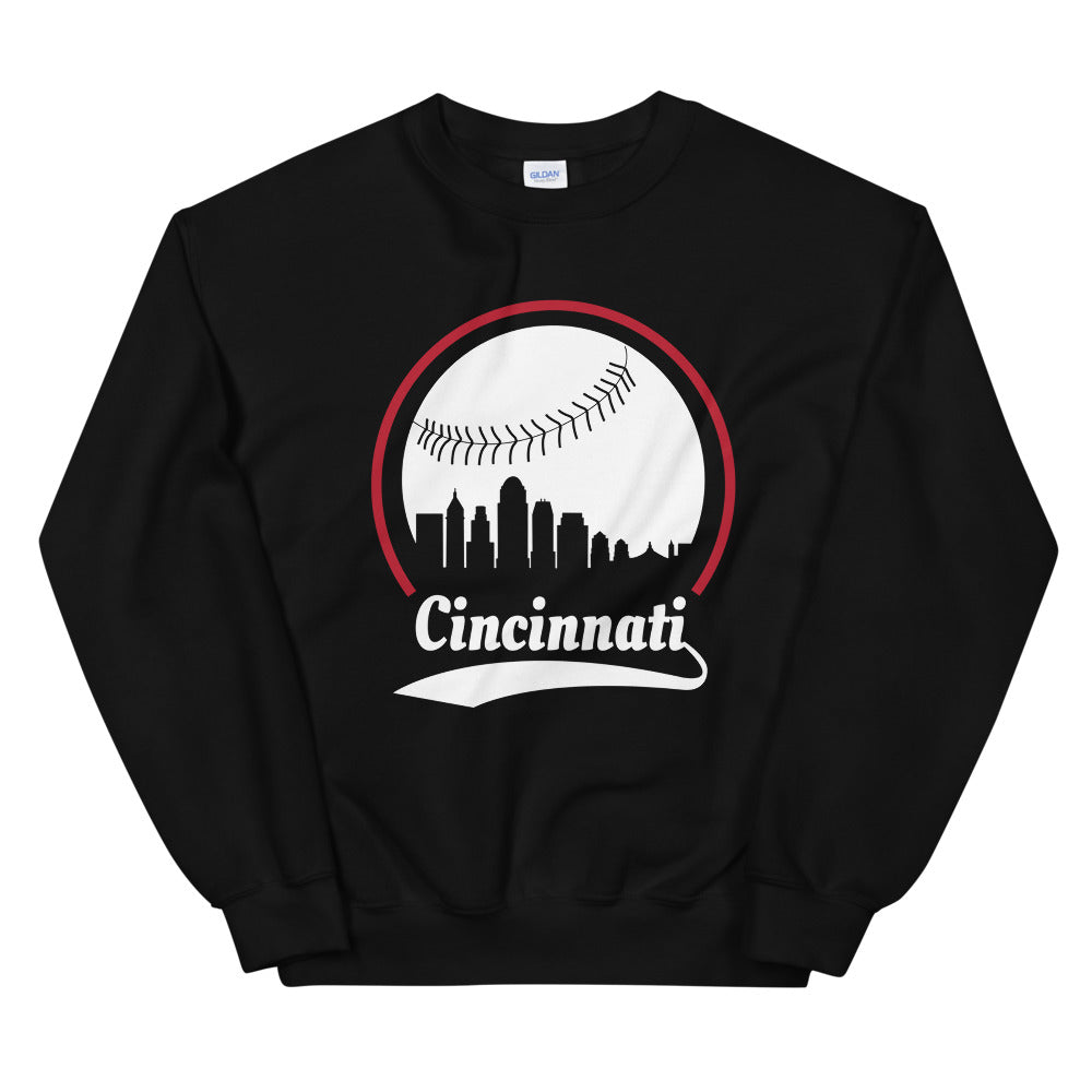 Unisex Cincinnati Reds Baseball Crewneck Sweatshirt