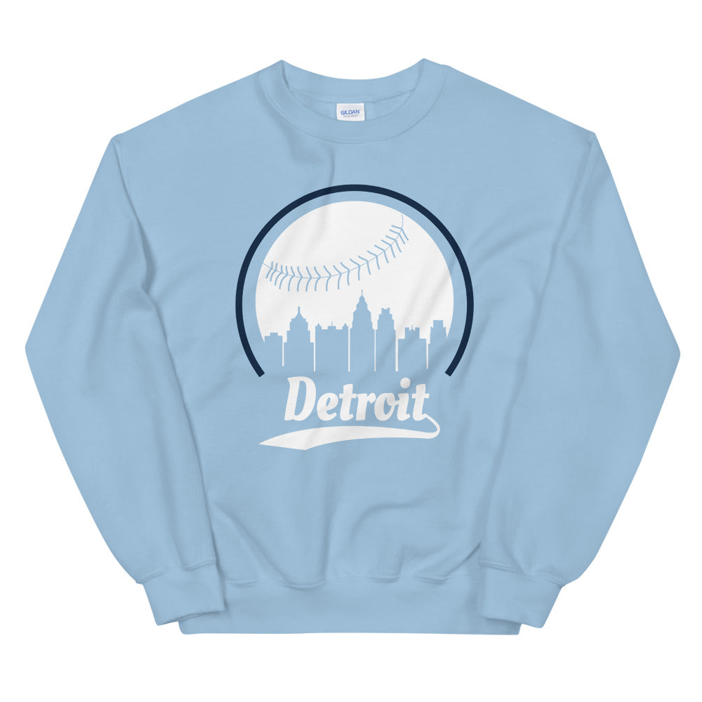 Unisex Detroit Tigers Baseball Crewneck Sweatshirt