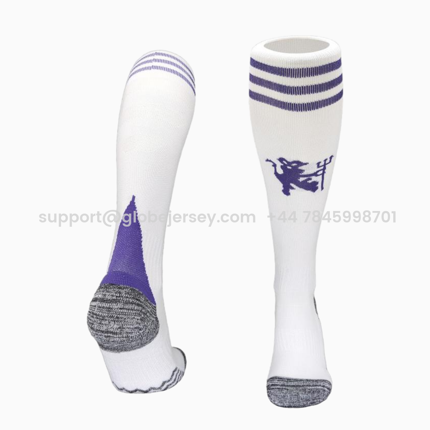 Manchester United 25-26 Away Socks - White