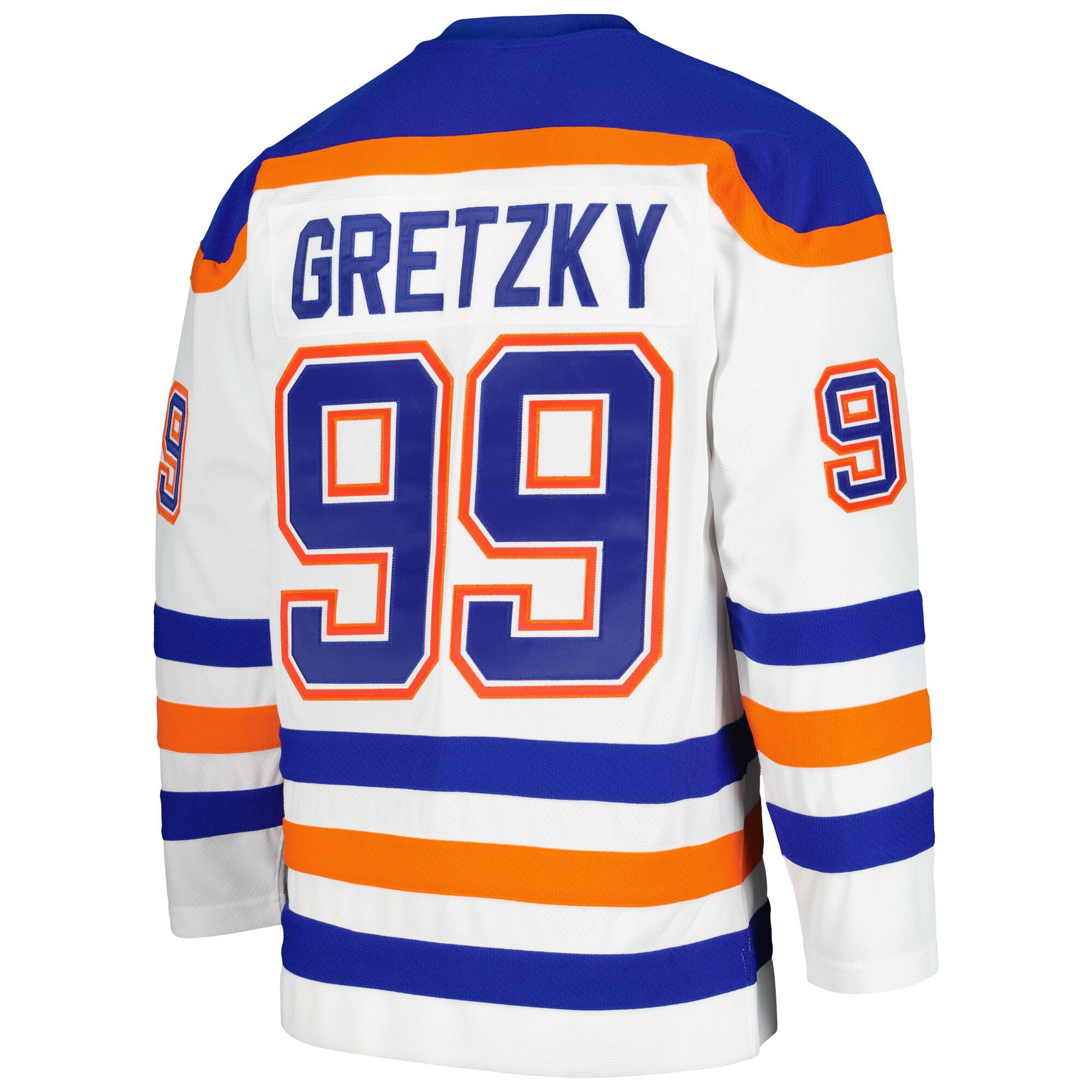 Wayne Gretzky Edmonton Oilers Mitchell & Ness  1986/87 Blue Line   Jersey – White