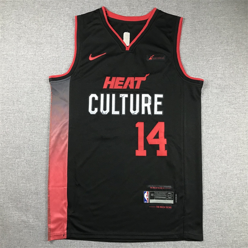 Unisex Heat 2024/25 Embroidered Swingman Jersey City Edition