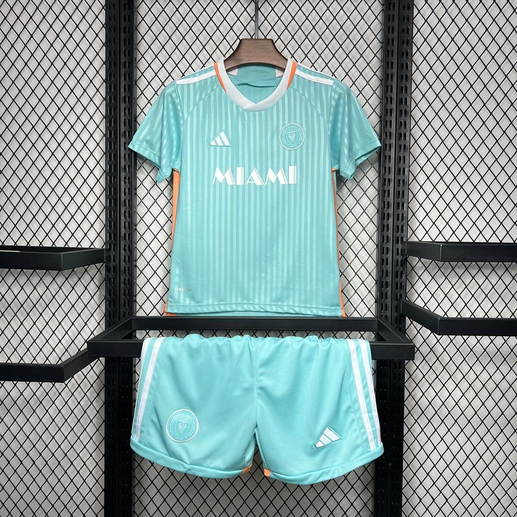 24/25 Inter Miami Third Away Soccer Jersey 1:1 Thai Quality Kids Size