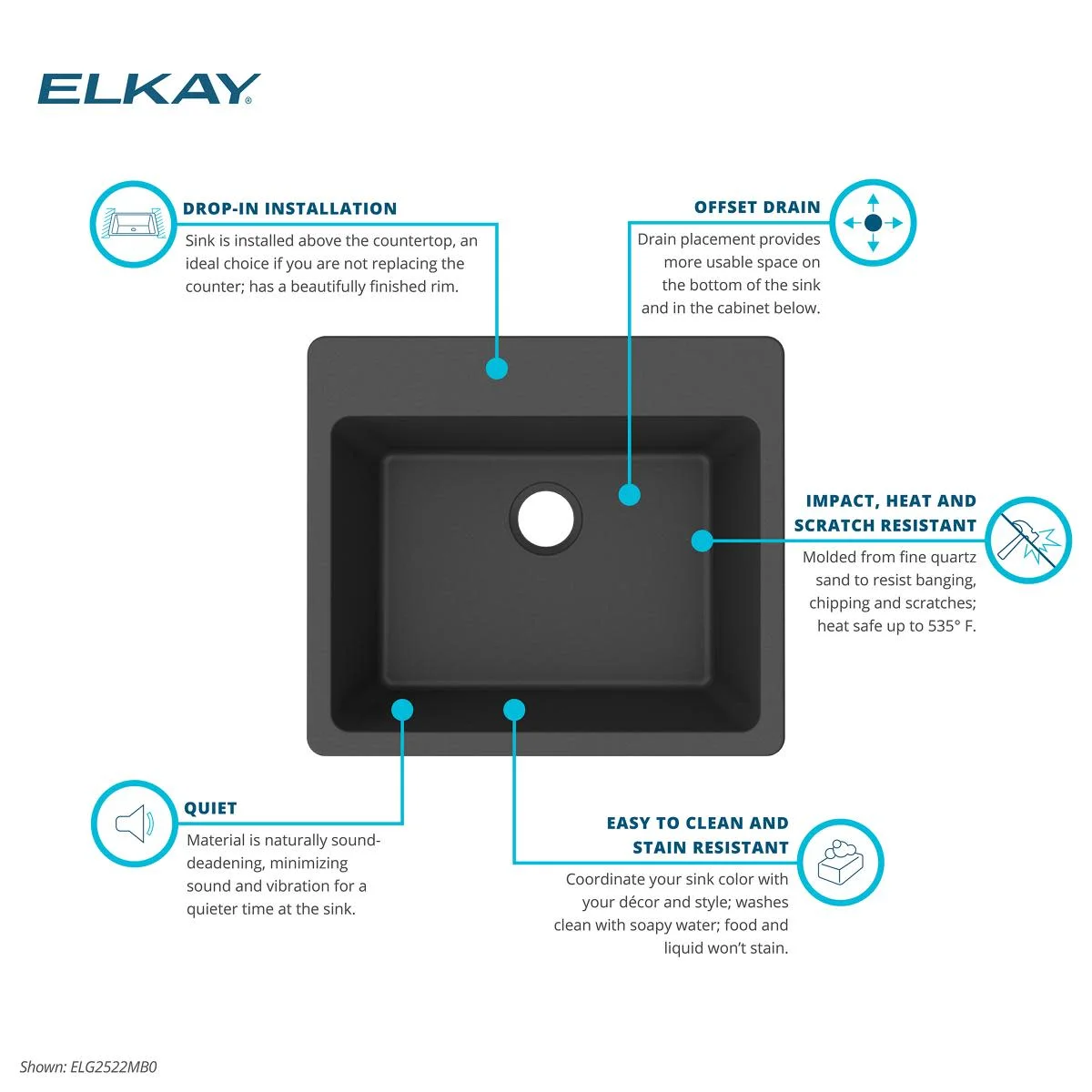 Elkay Quartz Classic 25