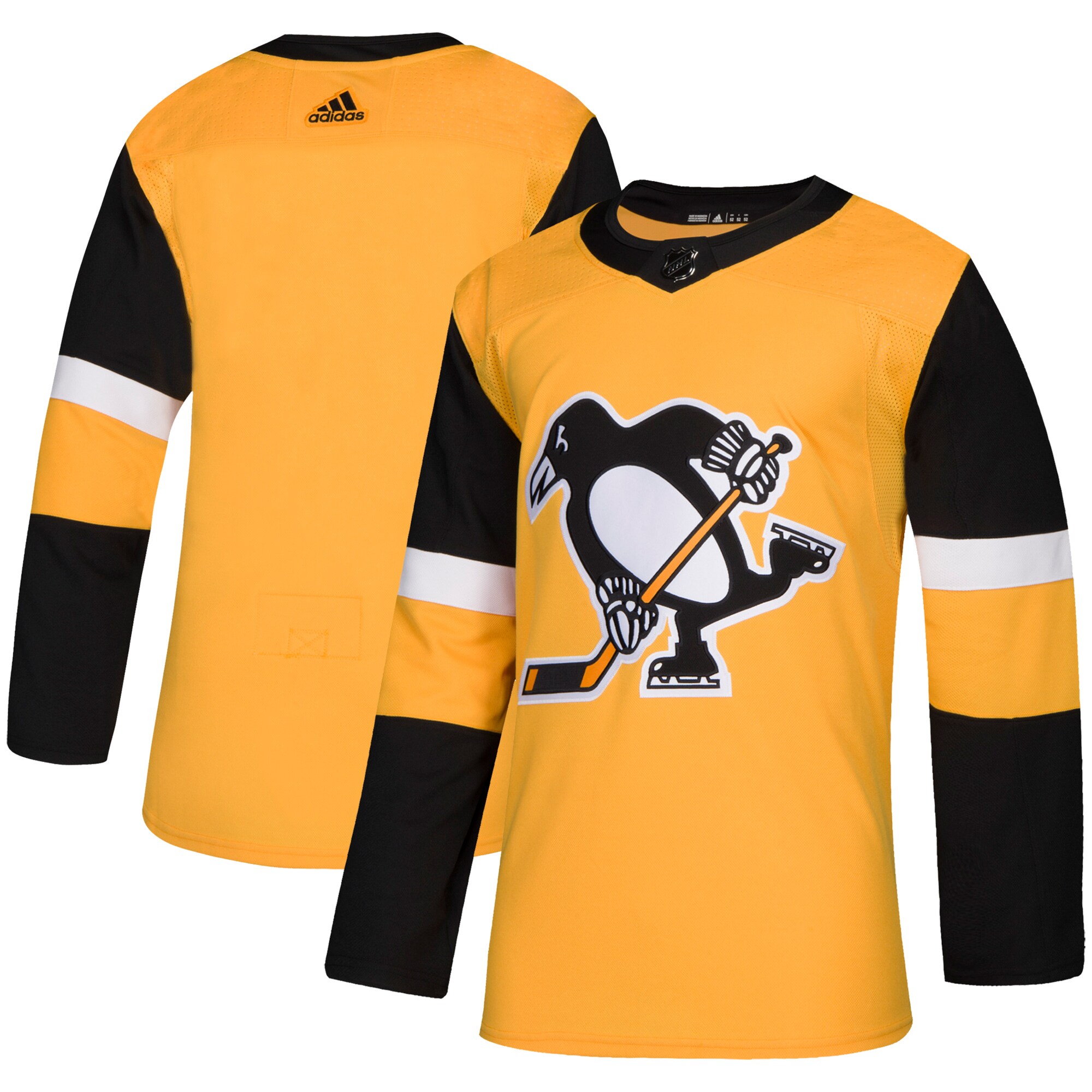 Pittsburgh Penguins  Alternate  Jersey – Gold