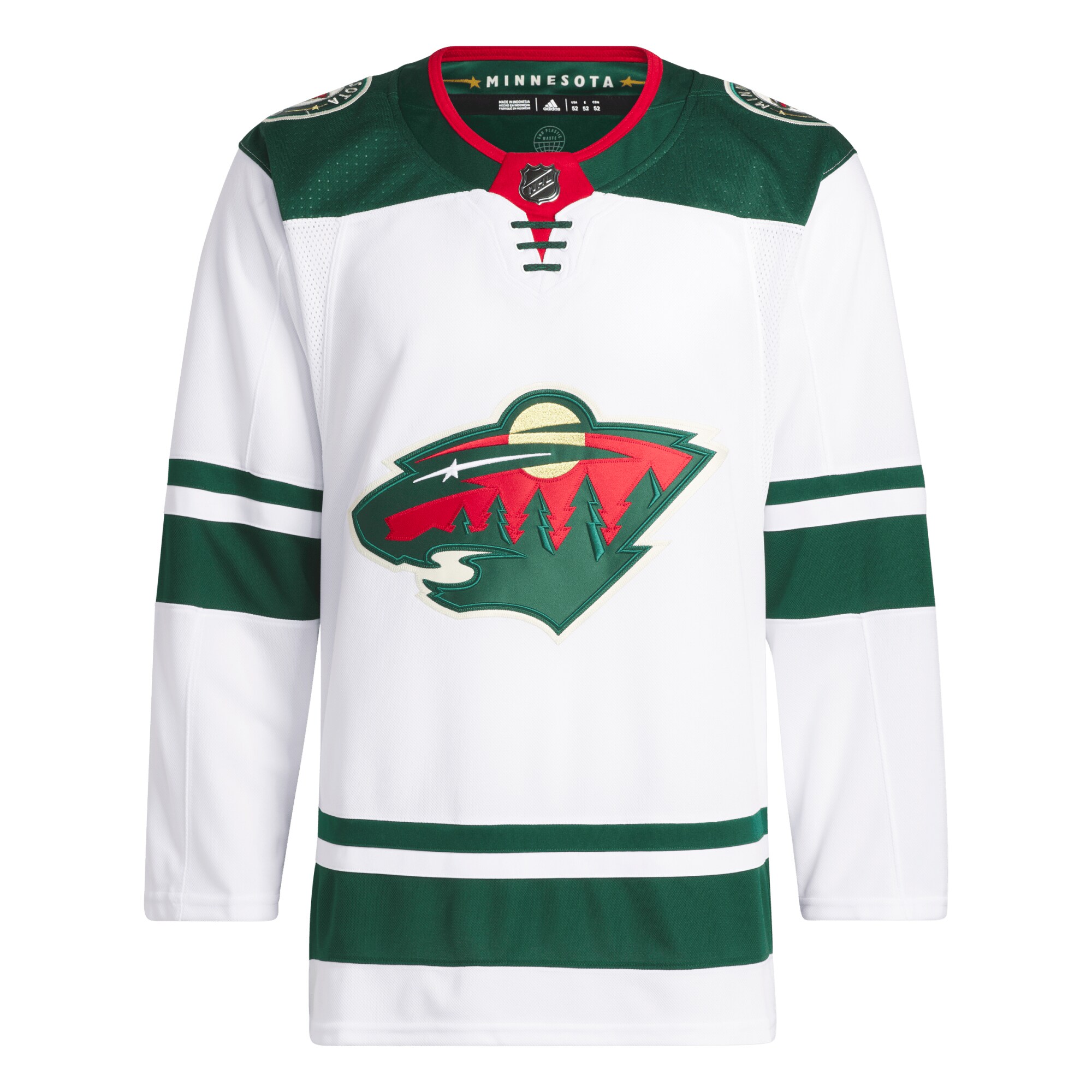 Minnesota Wild  Away Primegreen  JerseyÂ â€“ White