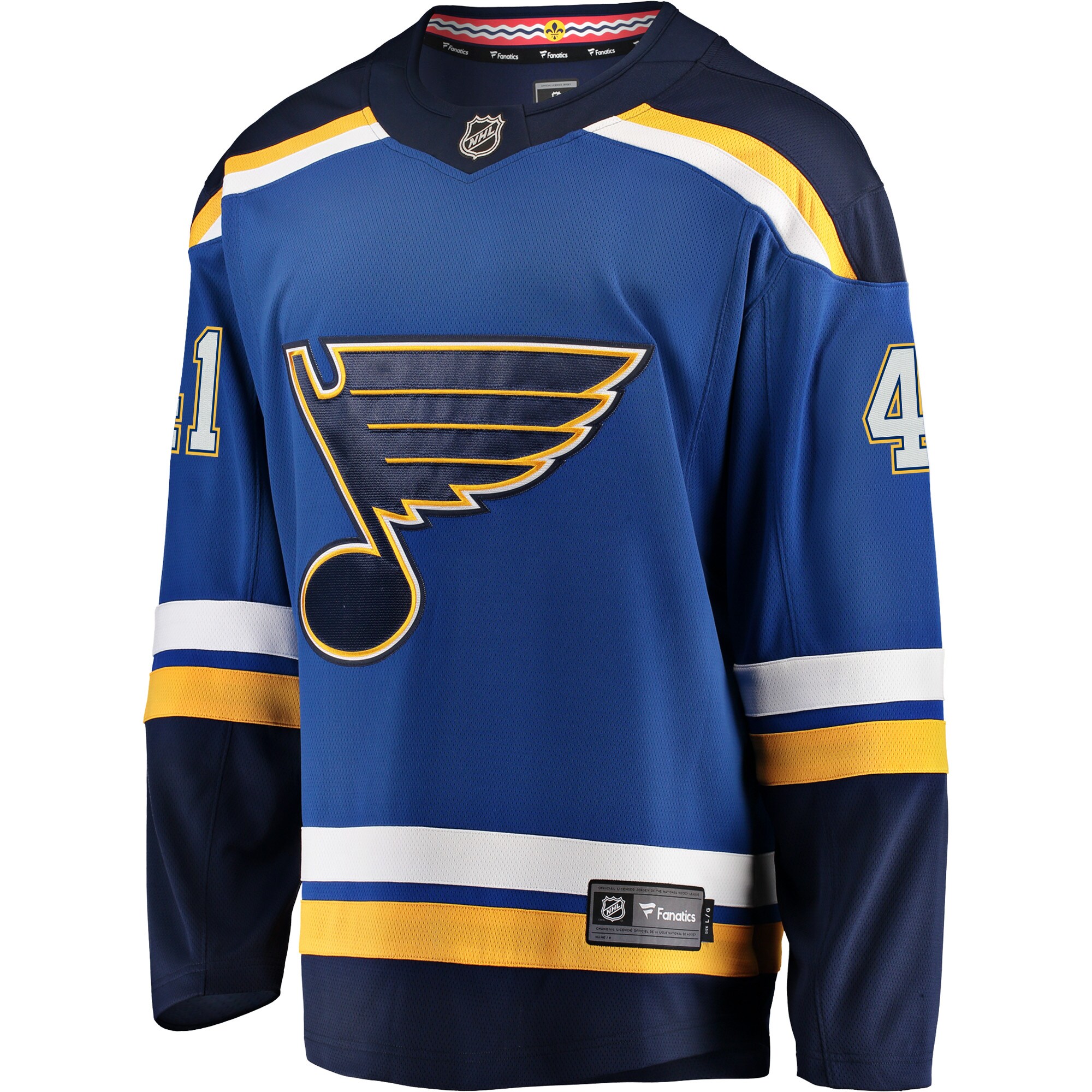Robert Bortuzzo St. Louis Blues Fanatics Breakaway   Jersey – Blue