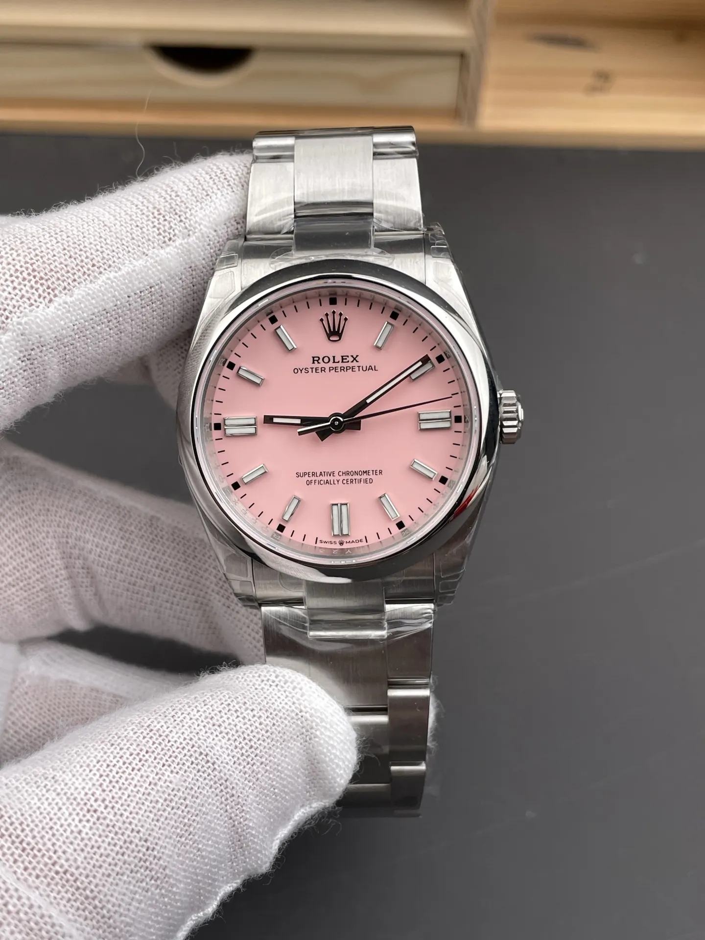 Rolex Oyster Perpetual Pink 36mm