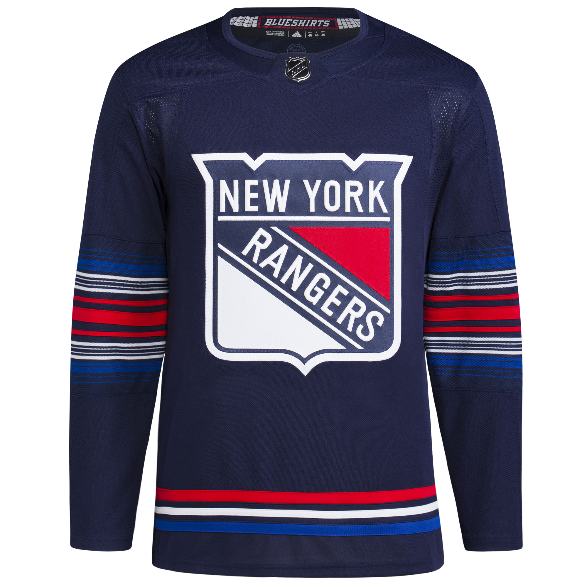 New York Rangers   Alternate  Primegreen  Custom Jersey – Navy