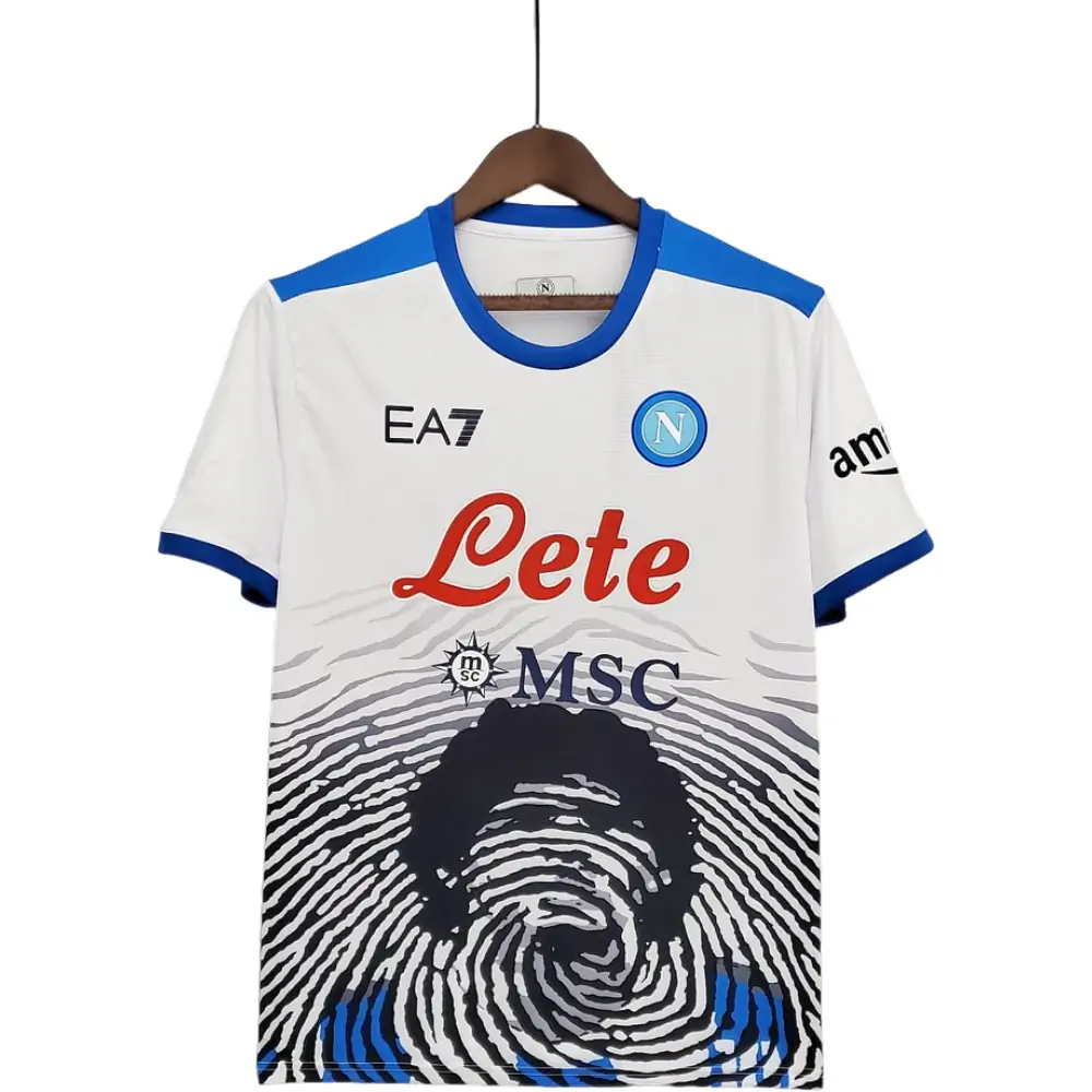 Napoli Soccer Commemorative Edition White Jersey 2021/2022 1:1 Thai Quality - Fans Edition