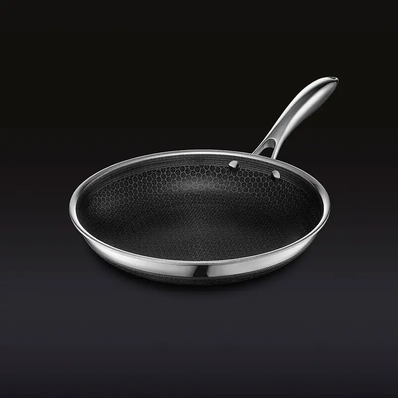 10″ Hybrid Nonstick Frying Pan - Dishwasher & Oven Safe. All Cooktops Compatible