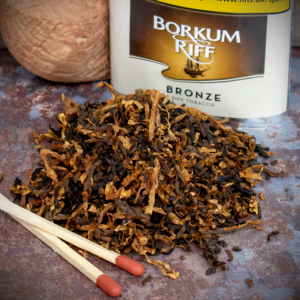 Borkum Riff Bronze (Bourbon Whiskey) Pipe Tobacco - 50g Packet