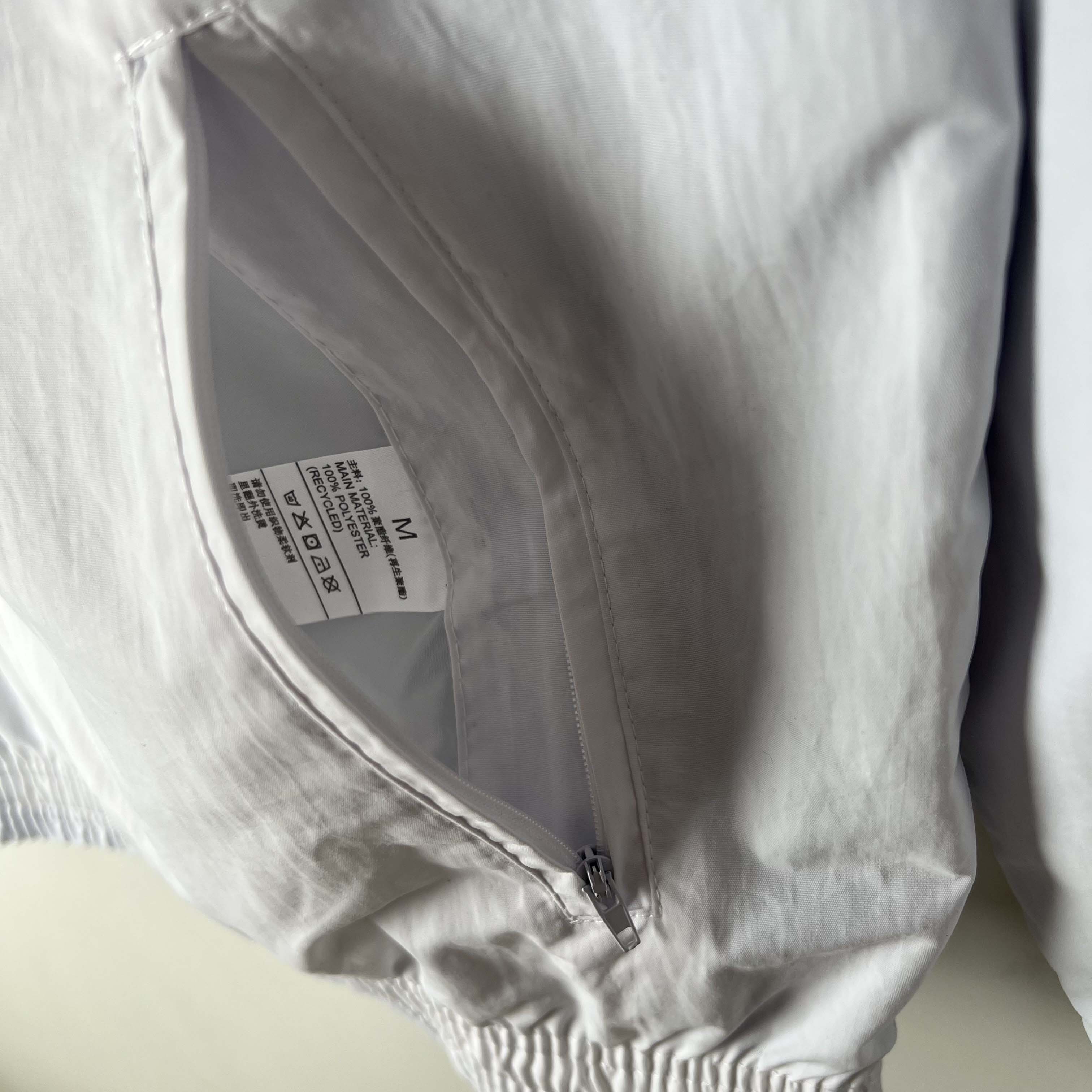 2023/2024 Al-Nassr Reversible Windbreaker(White-Blue)Soccer Jersey 1:1 Thai Quality