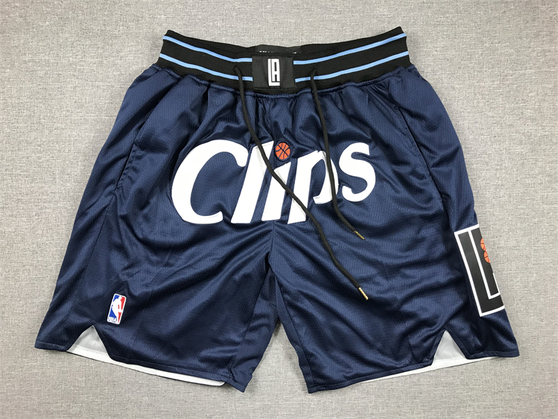 Pocket Pants 24 Clippers Navy City Edition Shorts