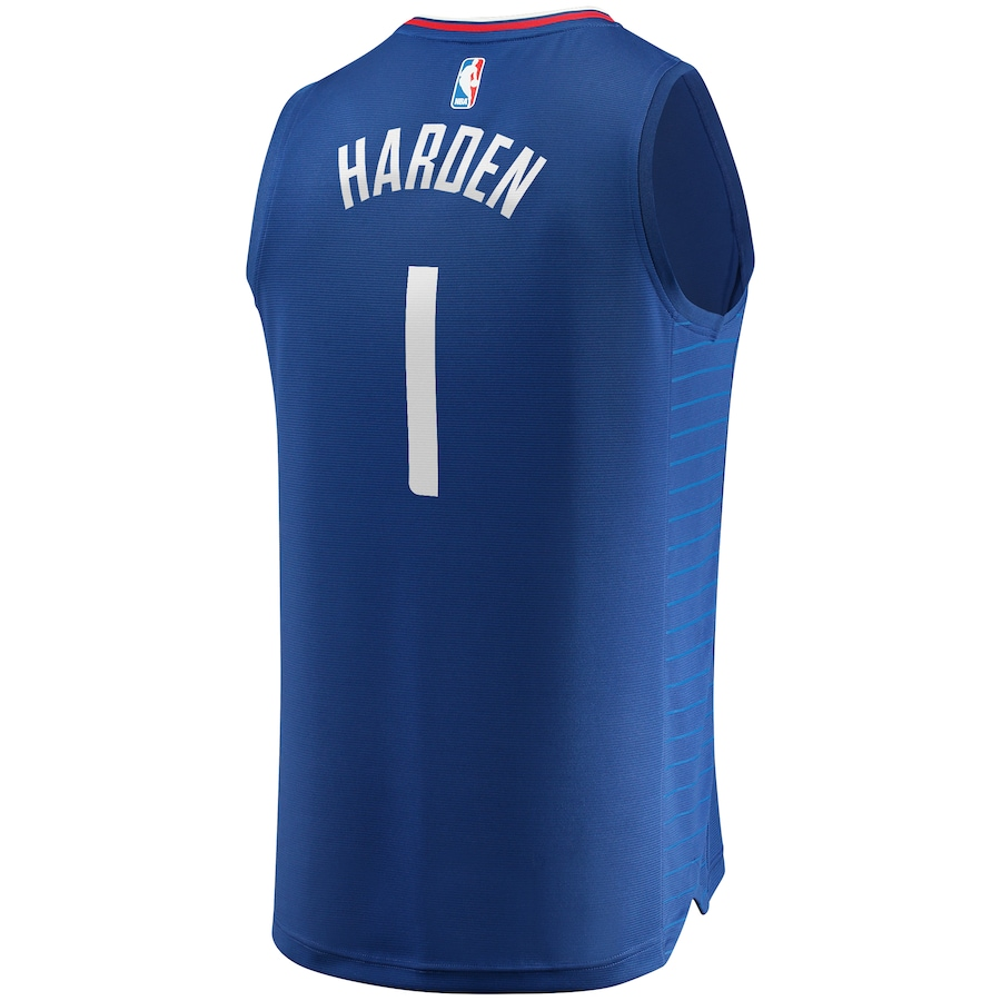 LA Clippers James Harden Fanatics Royal Fast Break Jersey
