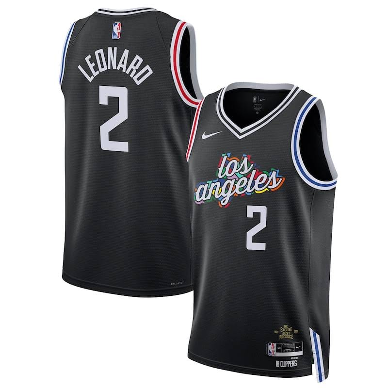 Kawhi Leonard Los Angeles Clippers 2022-23 City Edition Jersey
