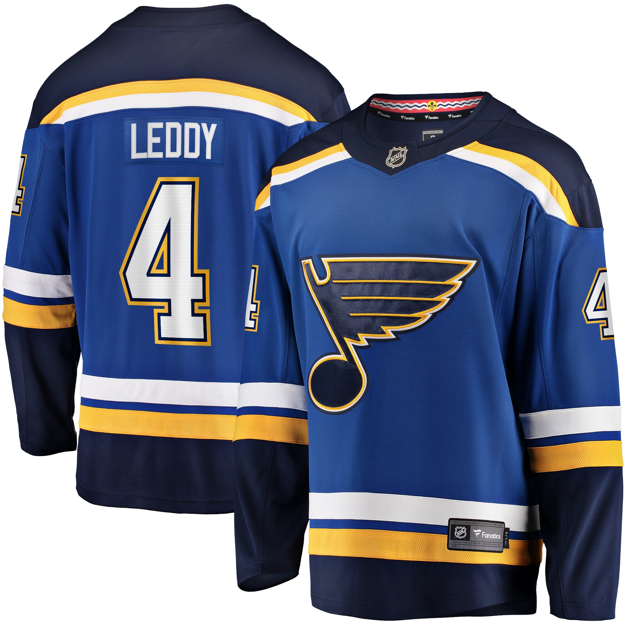 Nick Leddy St. Louis Blues Fanatics Home Breakaway   Jersey – Blue