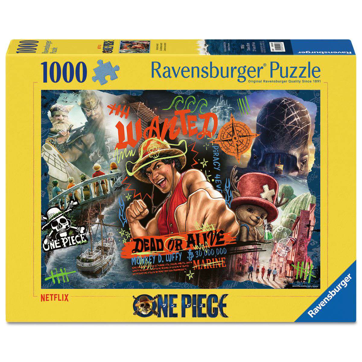 ** Pre-Order ** One Piece (Netflix) - 1000 Piece Jigsaw Puzzle (Ravensburger)