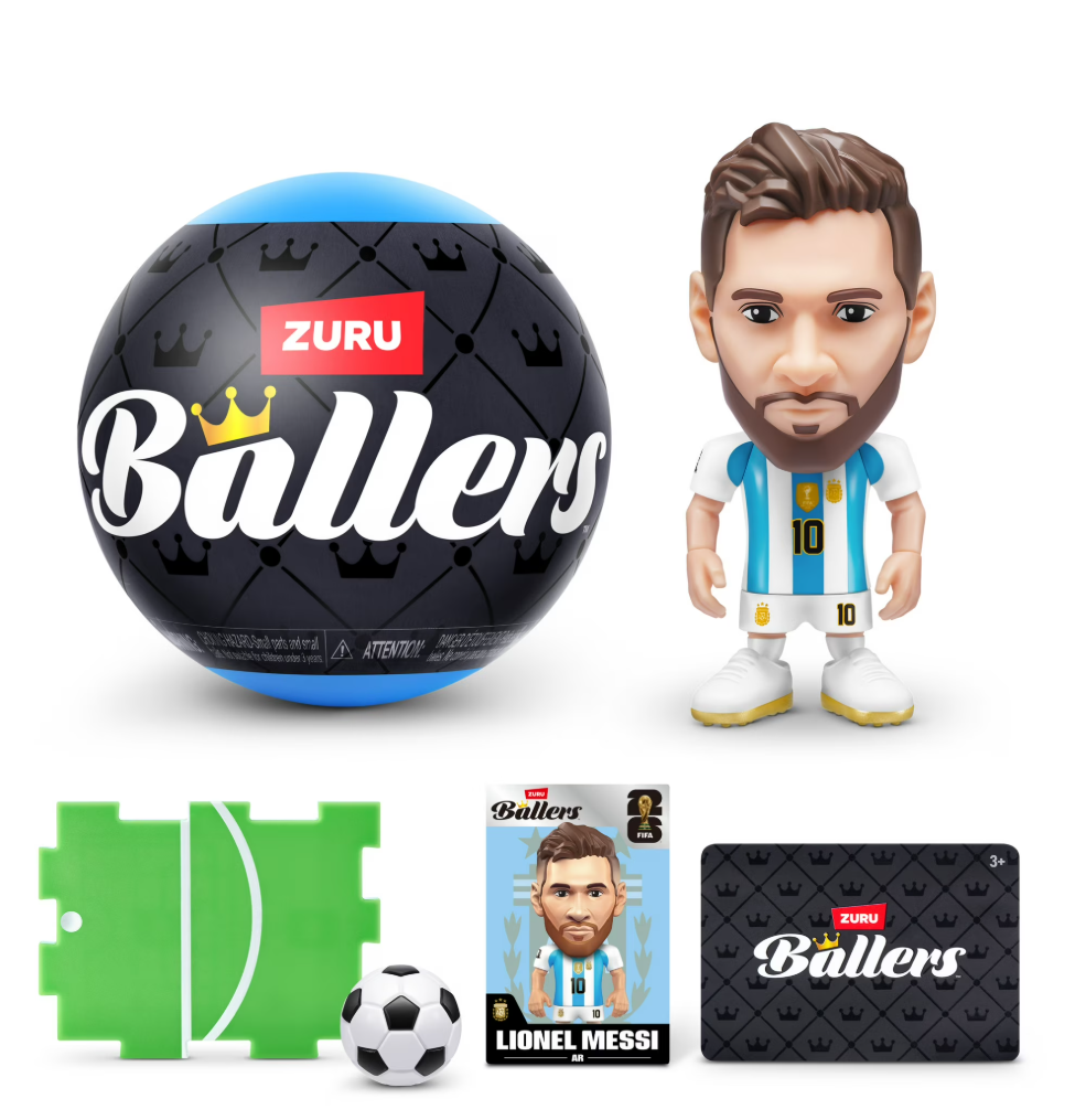 FIFA 2026 World Cup Ballers Series 1 Soccer Football Unboxing Toy, Boy's Collectible