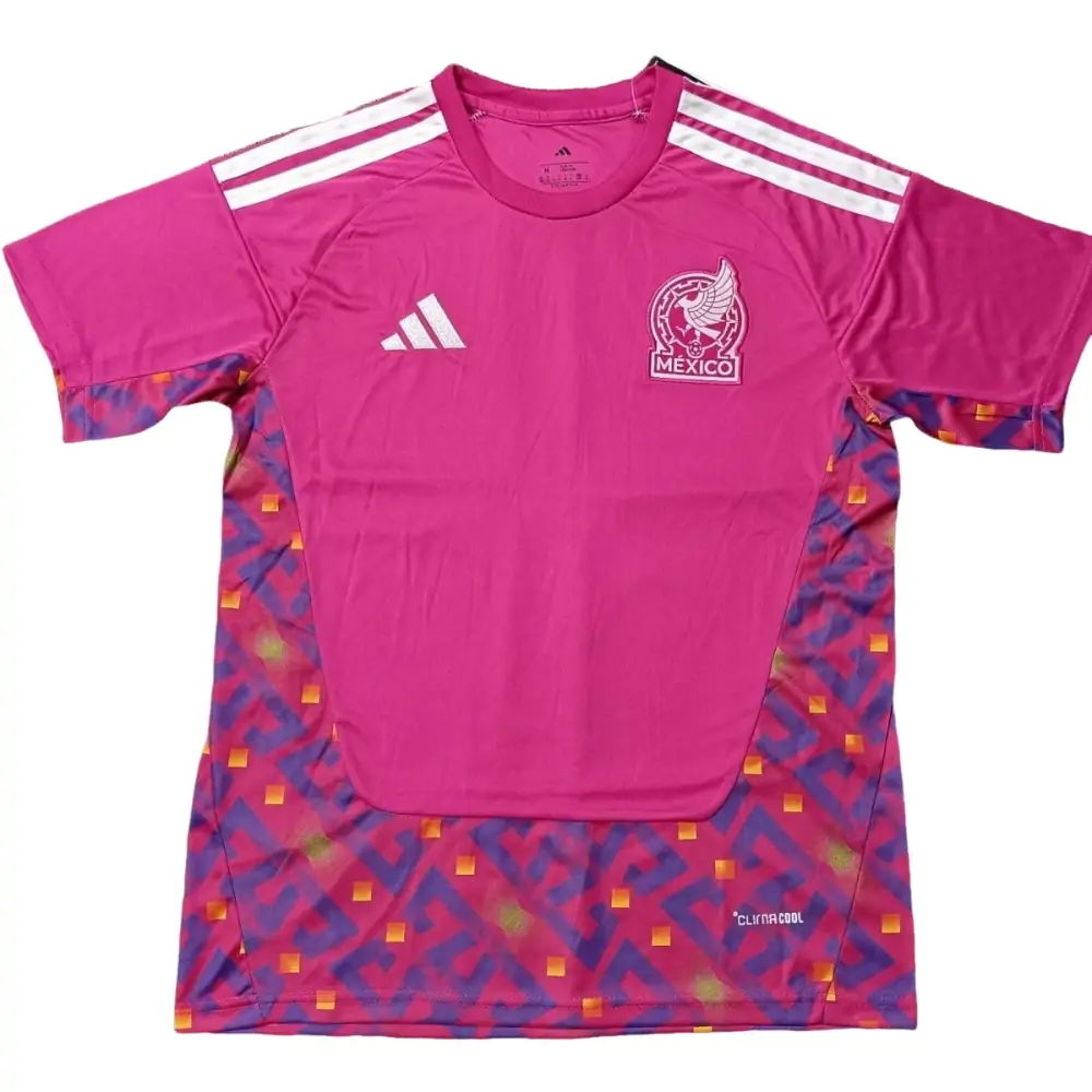 2026 World Cup Mexico Goalkeeper Short Sleeve Jersey - Fans Edition