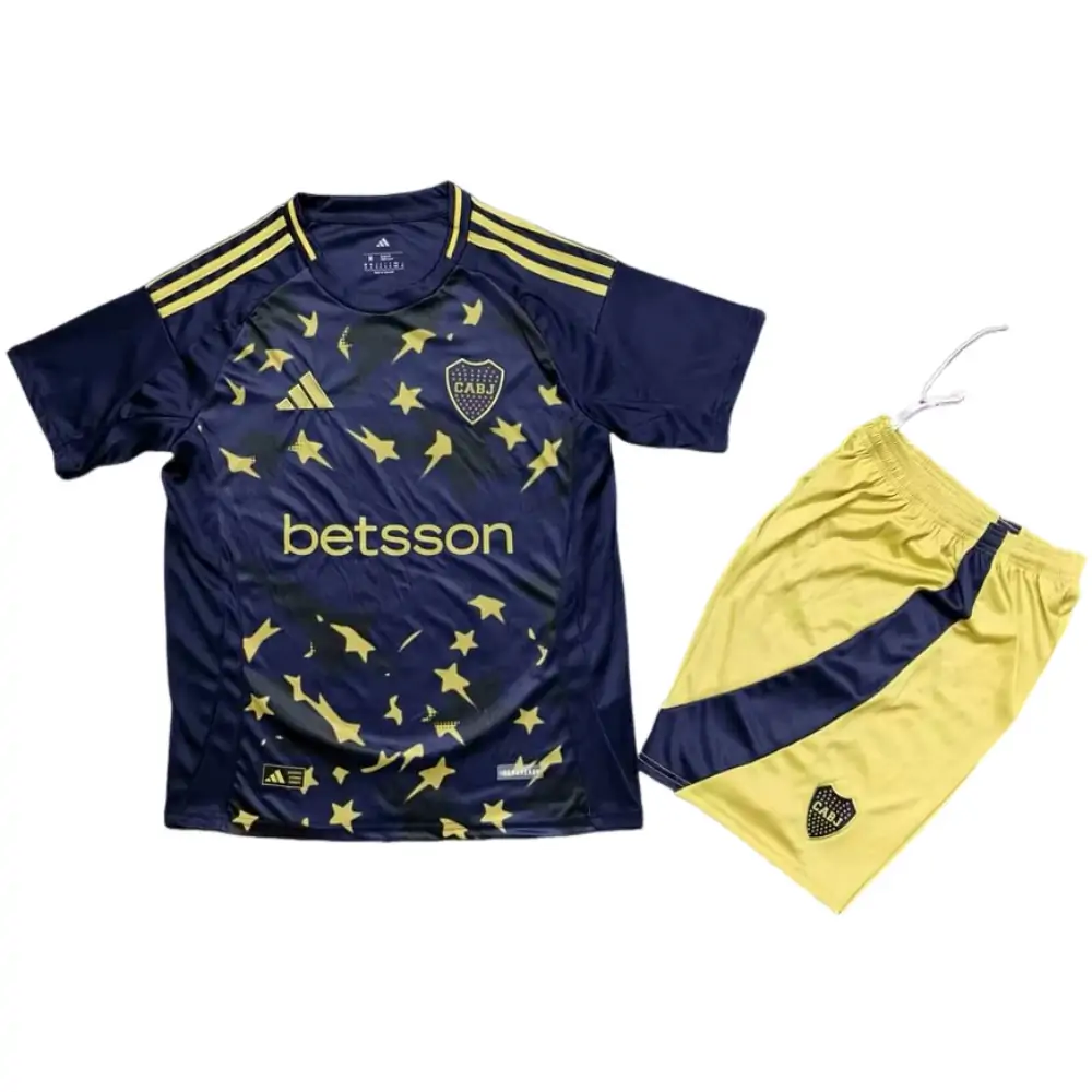 2025-26 Boca Juniors Away - Fan Edition - Kids Kit