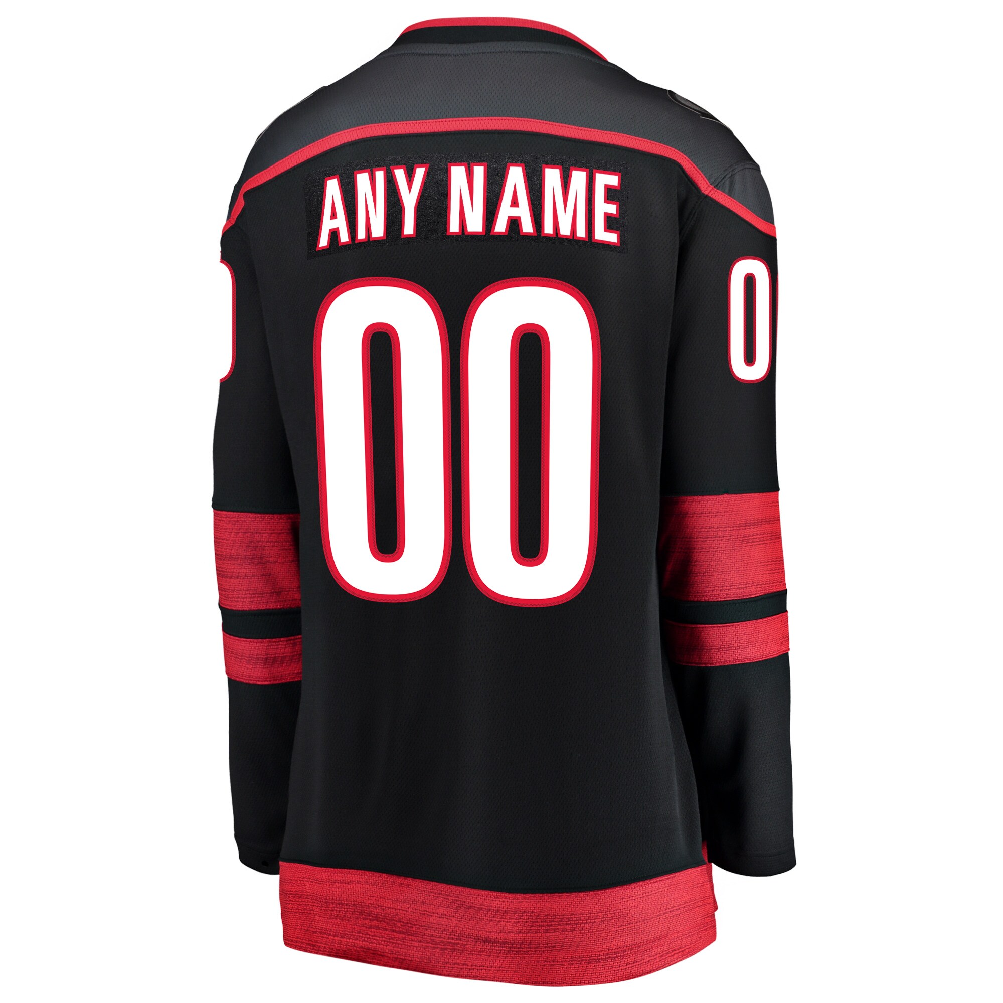 Carolina Hurricanes Fanatics Women’s Home Breakaway Custom Jersey – Black