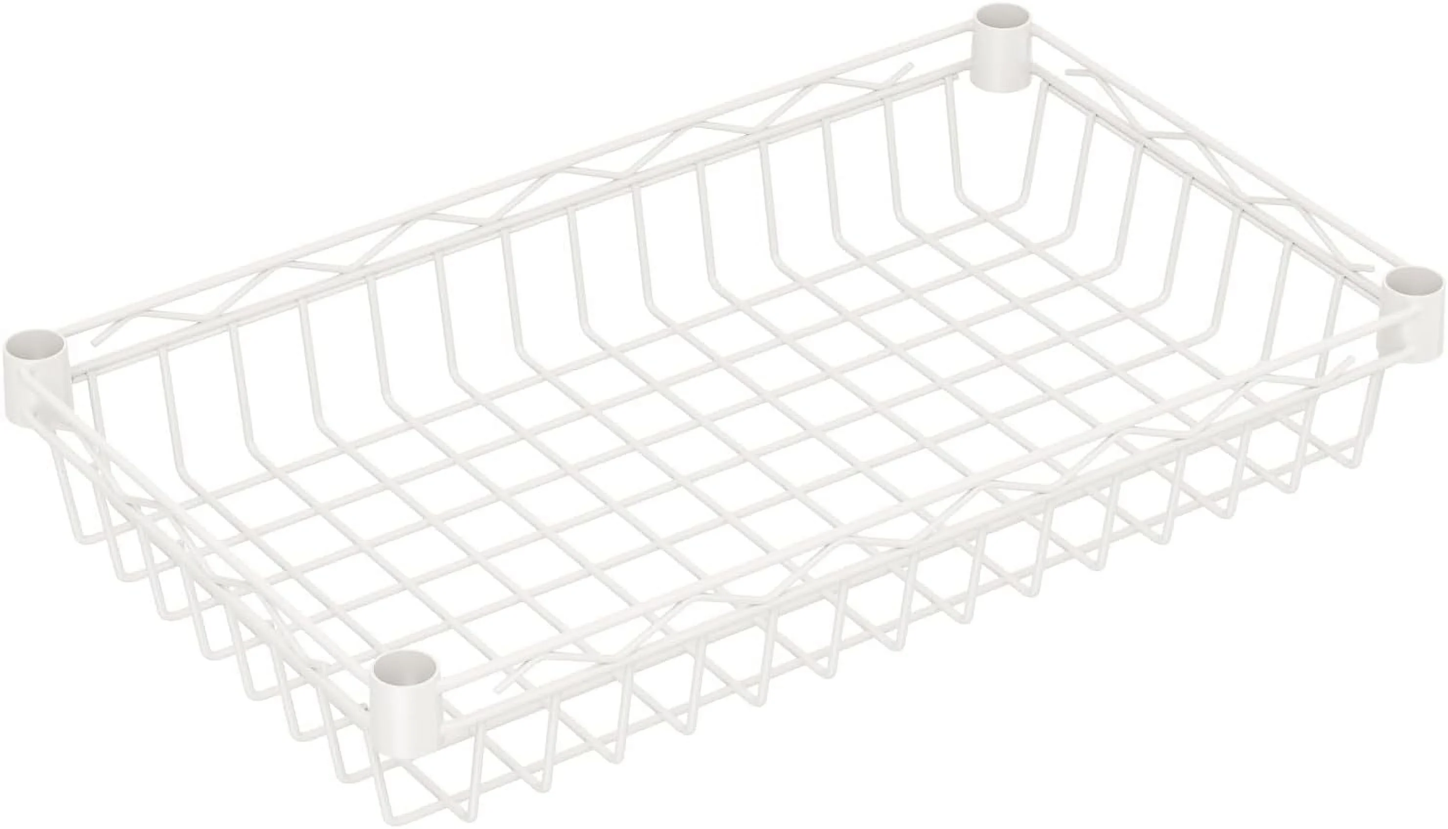6 Tier Wire Shelving Unit with Wheels Baskets Storage Rack Corner Shelves Adjustable Shelf Closet Bathroom Organizers Metal Pantry Kitchen Garage Laundry Room 13.5