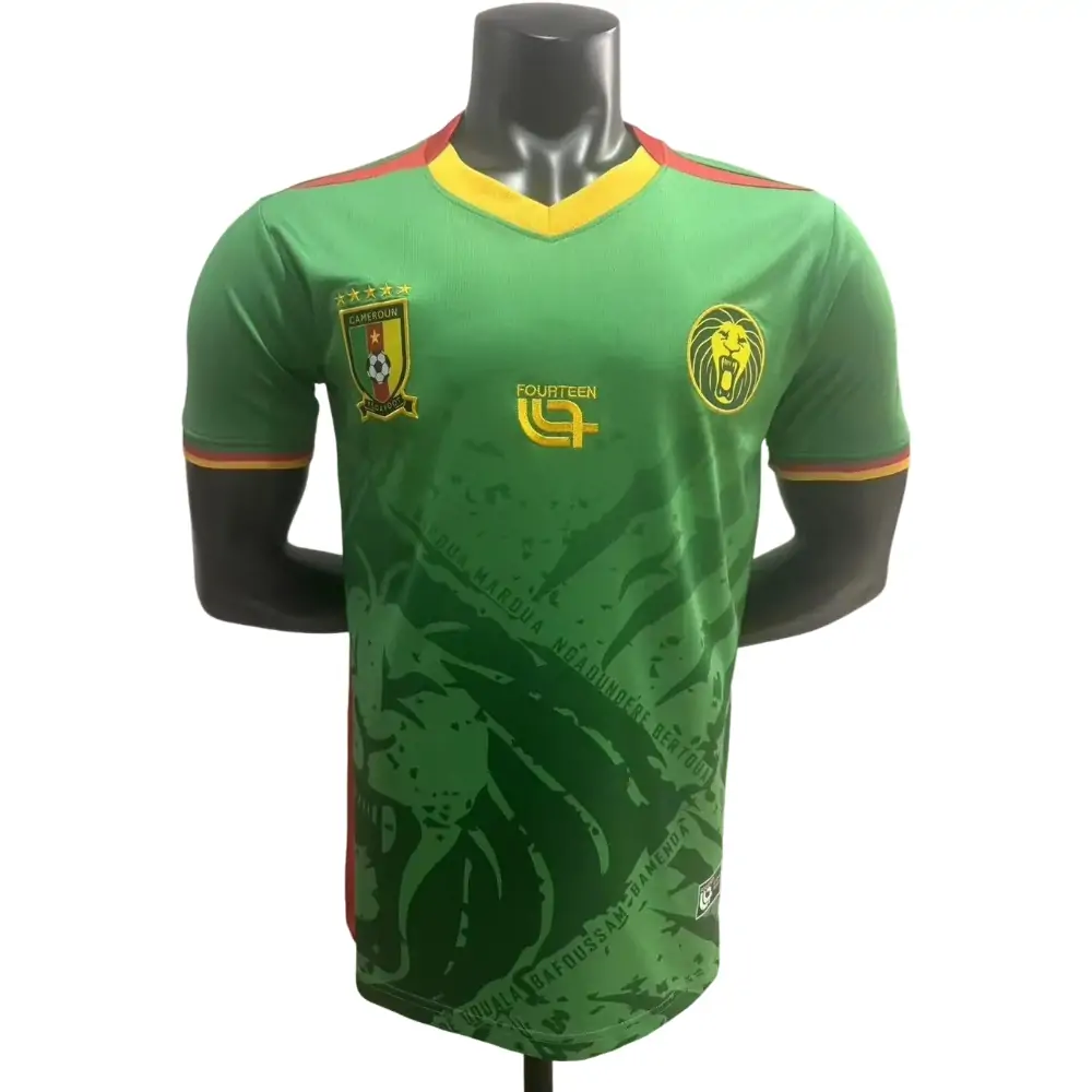 2025-26-Cameroon Green-Shirt-Player Edition