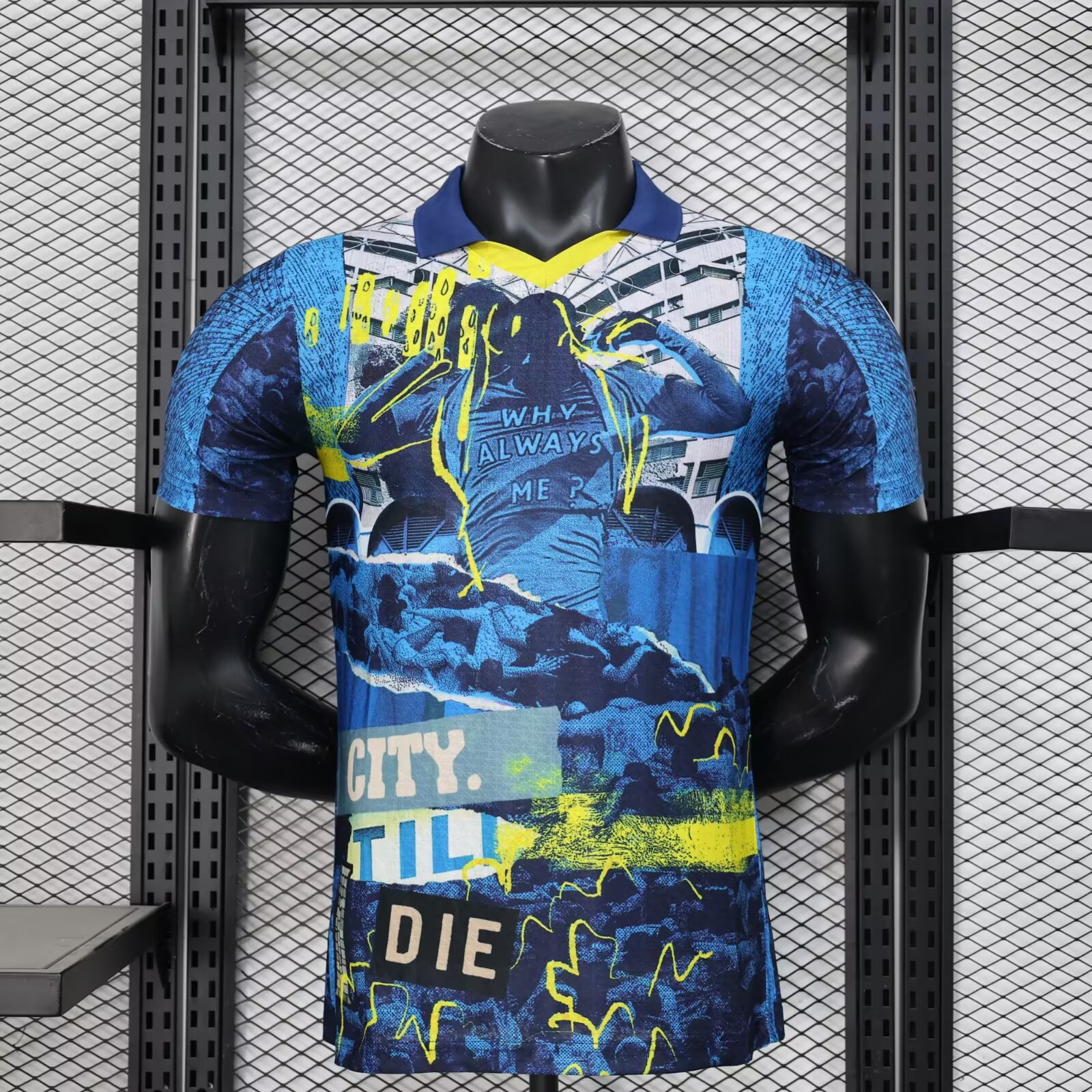 2025/2026 Player Version Manchester City  FTBLNRGY+Retro Football Shirt 1:1 Thai Quality