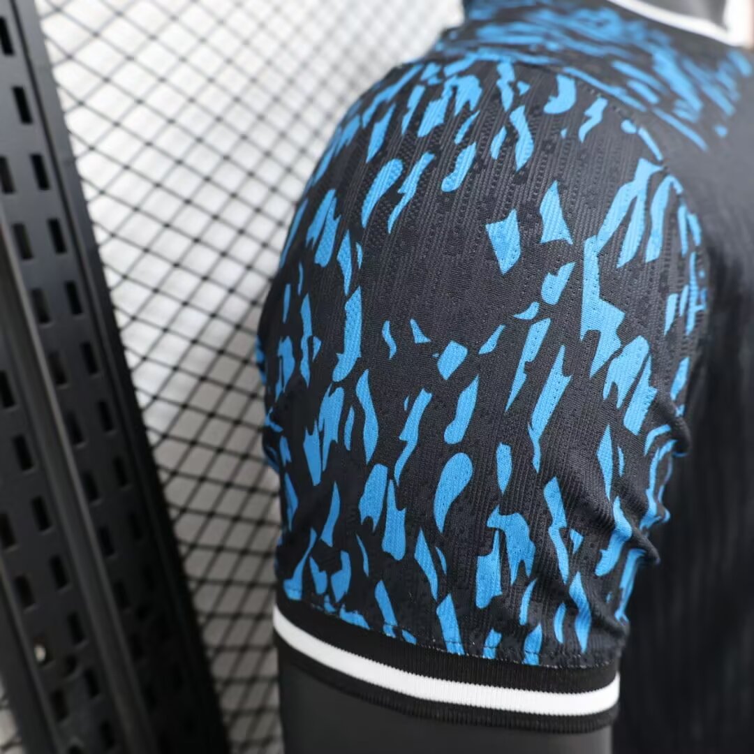 2024/2025 Player Version Barcelona Blue-Black Lion Special Edition Football Shirt 1:1 Thai Quality