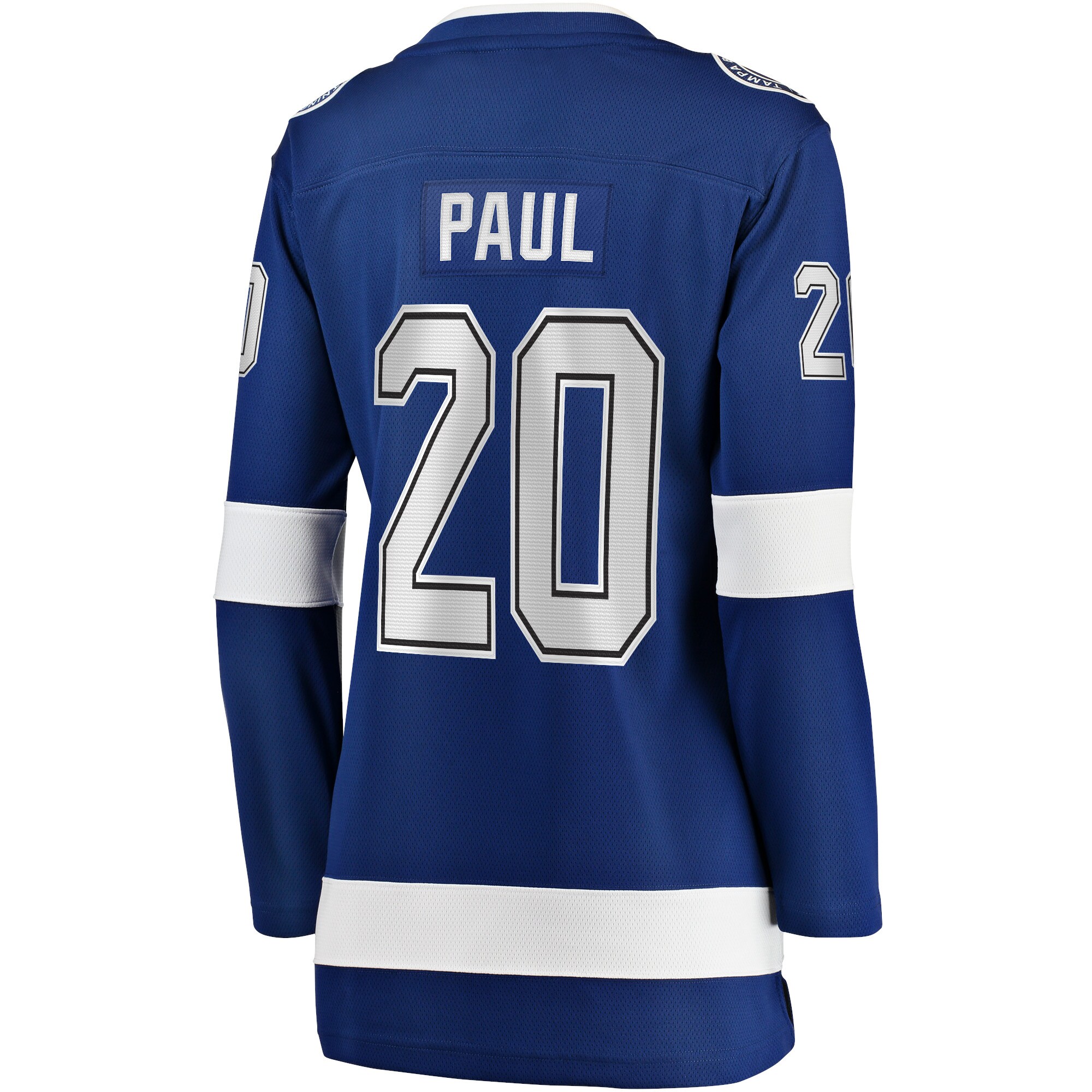 Nicholas Paul Tampa Bay Lightning Fanatics Women’s Home Breakaway   Jersey – Blue