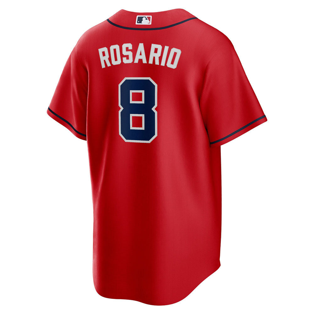 Men's Atlanta Braves Eddie Rosario Alternate Player Jersey - Red