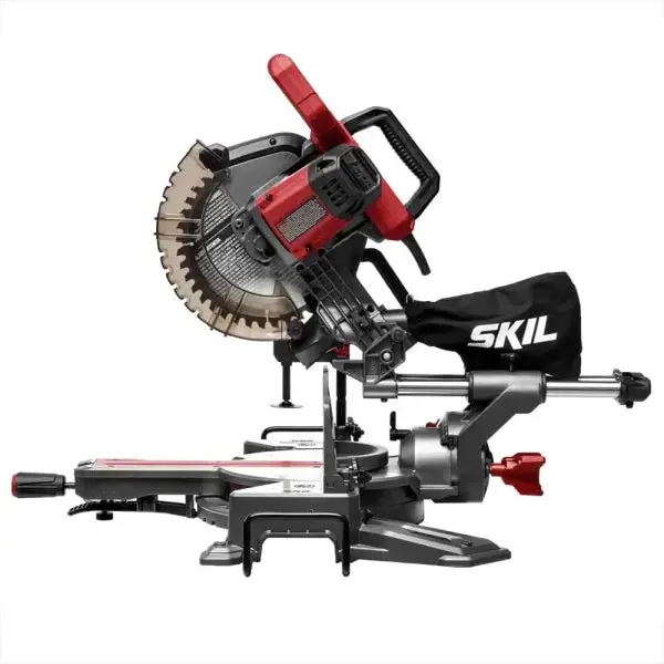 10-Inch Dual-Bevel Sliding Compound Miter Saw – Corded. Precision Angled Cuts
