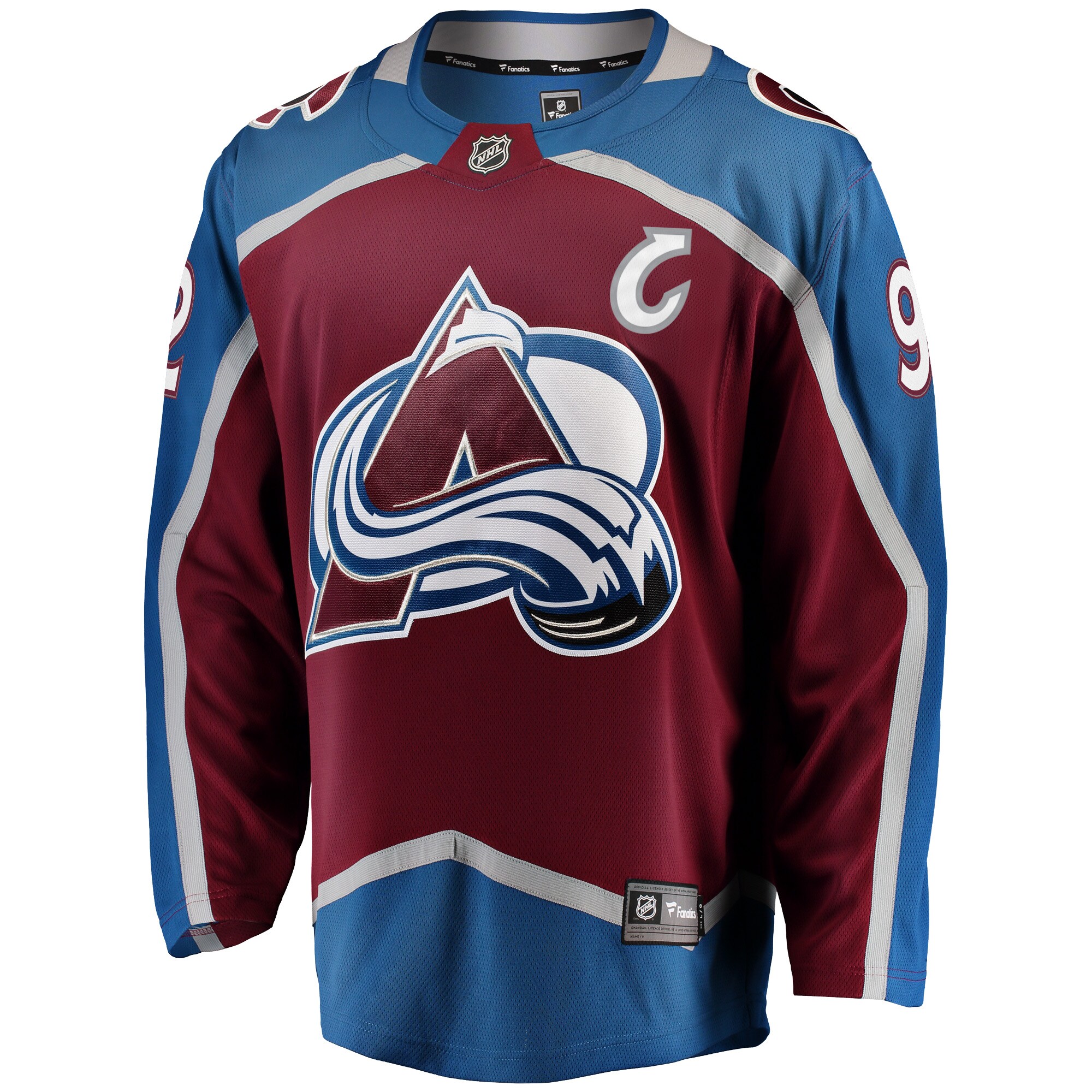 Gabriel Landeskog Colorado Avalanche Fanatics Breakaway   Jersey – Burgundy