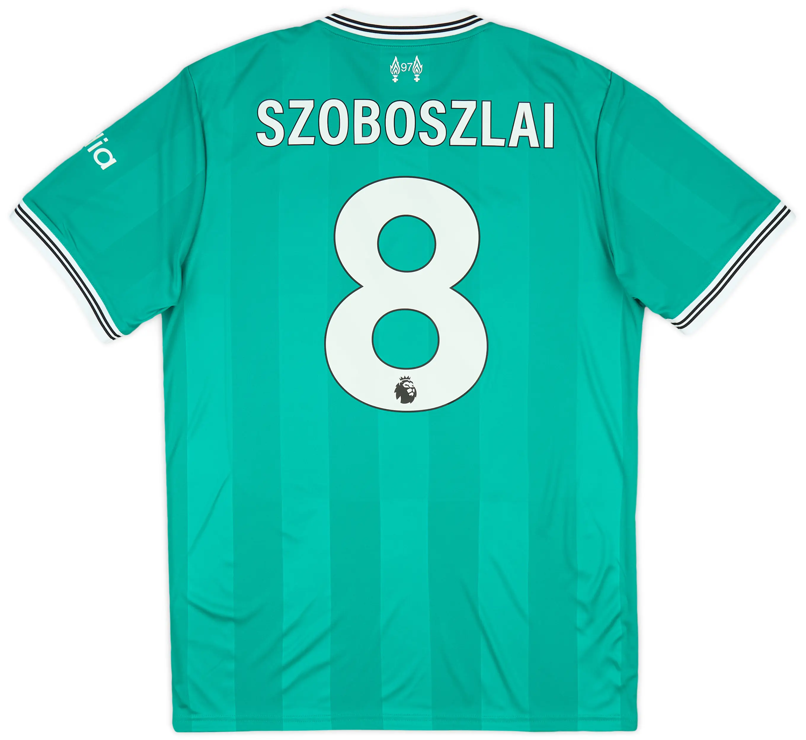Szoboszlai #8 Liverpool Third Away Soccer Jersey 2025/26