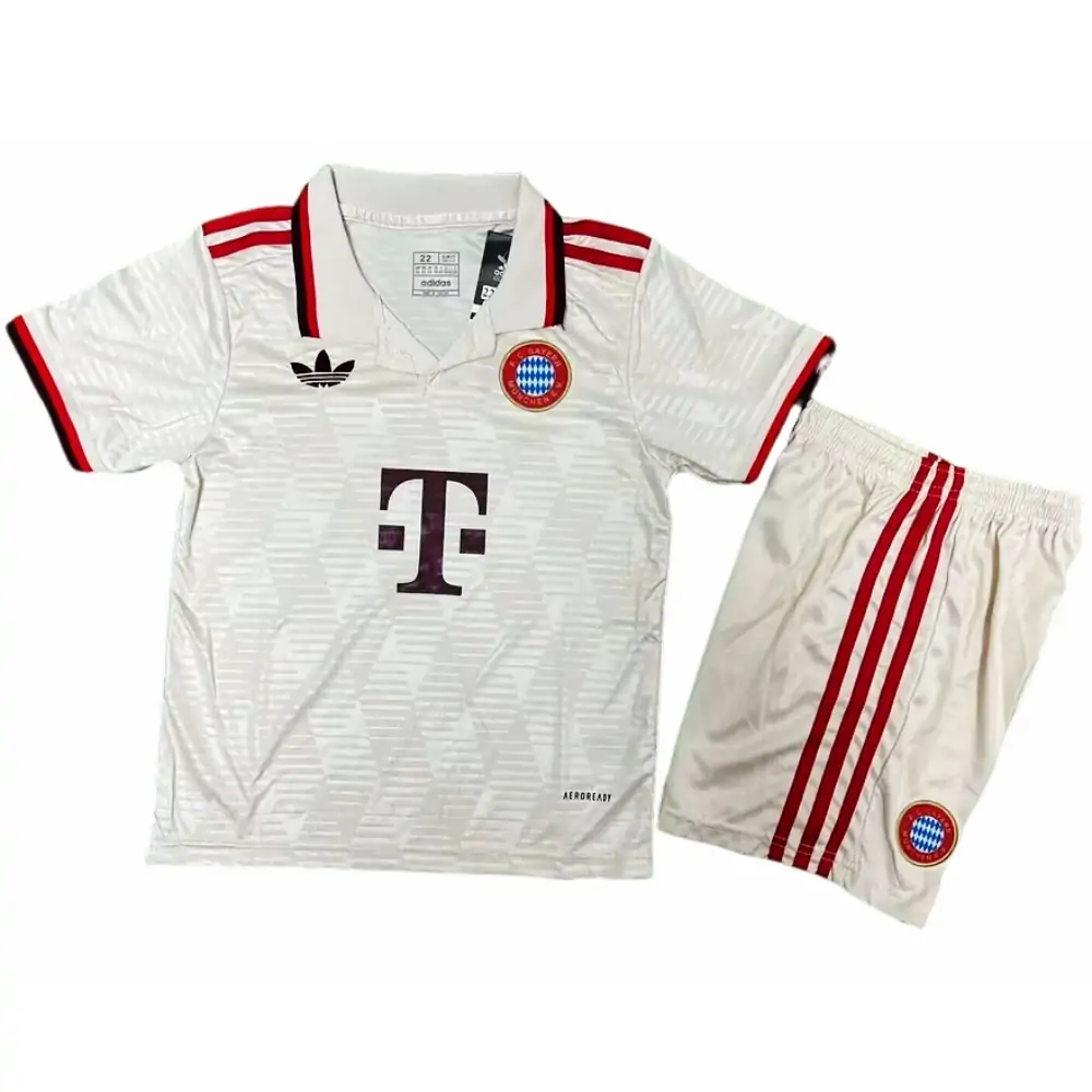 2025-26 New Season Bayern Away Children's Jersey - Fan Edition