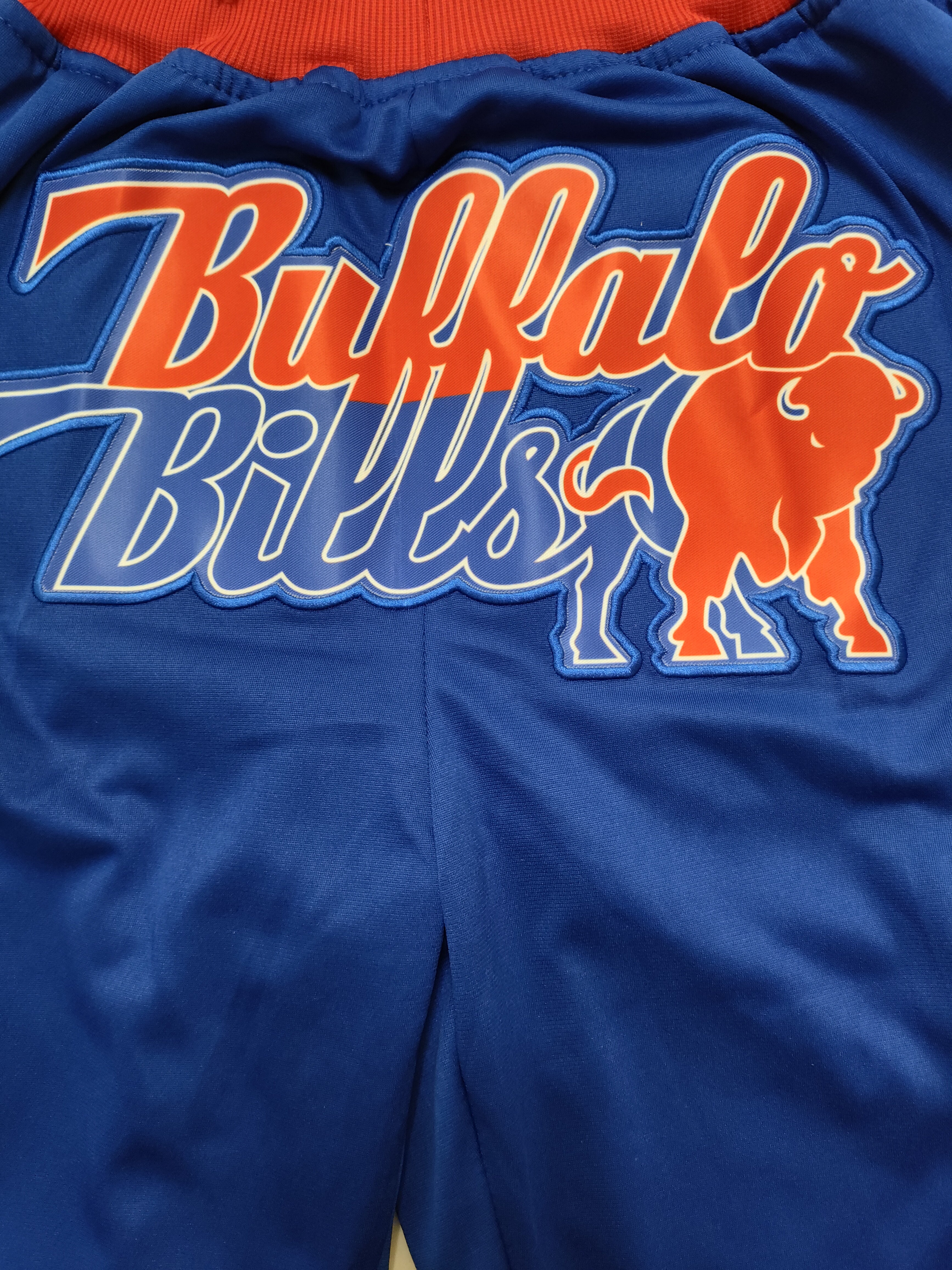 Buffalo Bills colorful blue pocket pants